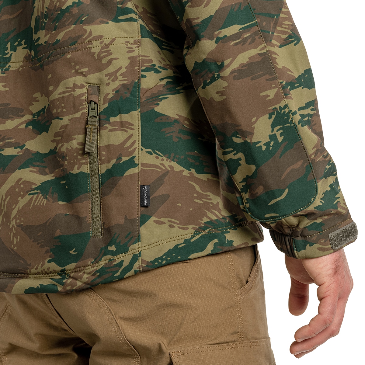 Pentagon Artaxes Jacket - Greek Lizard