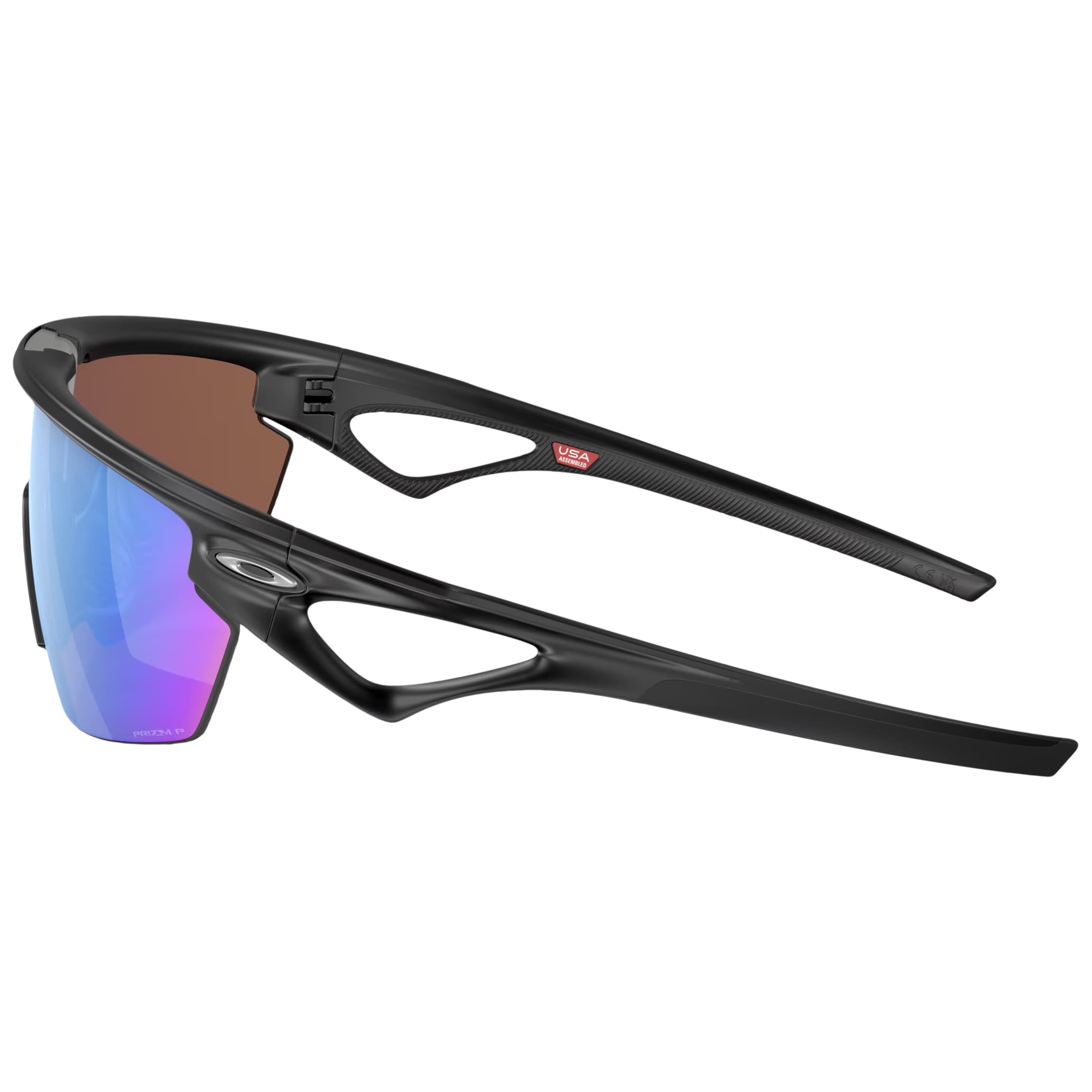 Oakley Sphaera Sunglasses - Matte Black/Prizm Deep Water Polarized