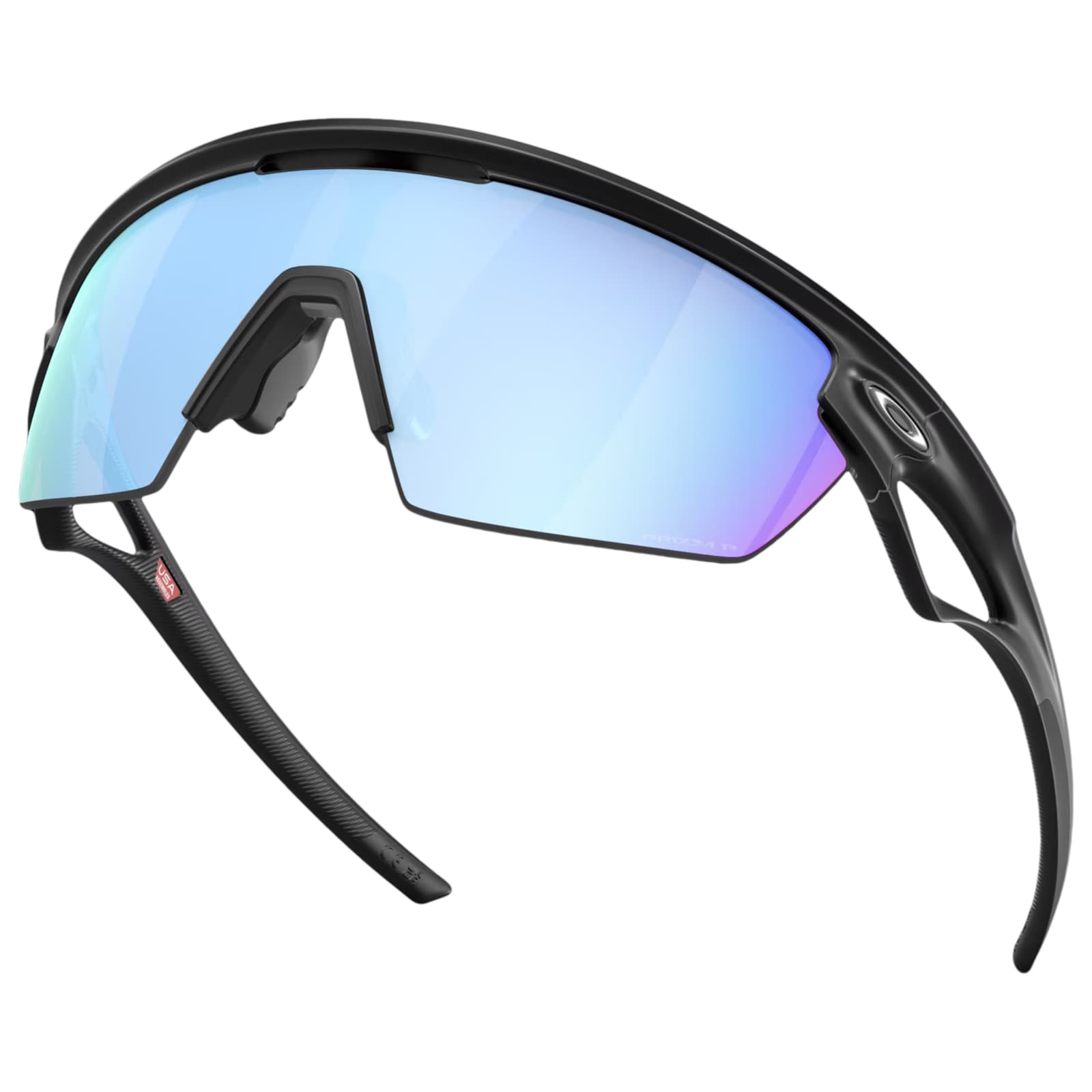 Oakley Sphaera Sunglasses - Matte Black/Prizm Deep Water Polarized