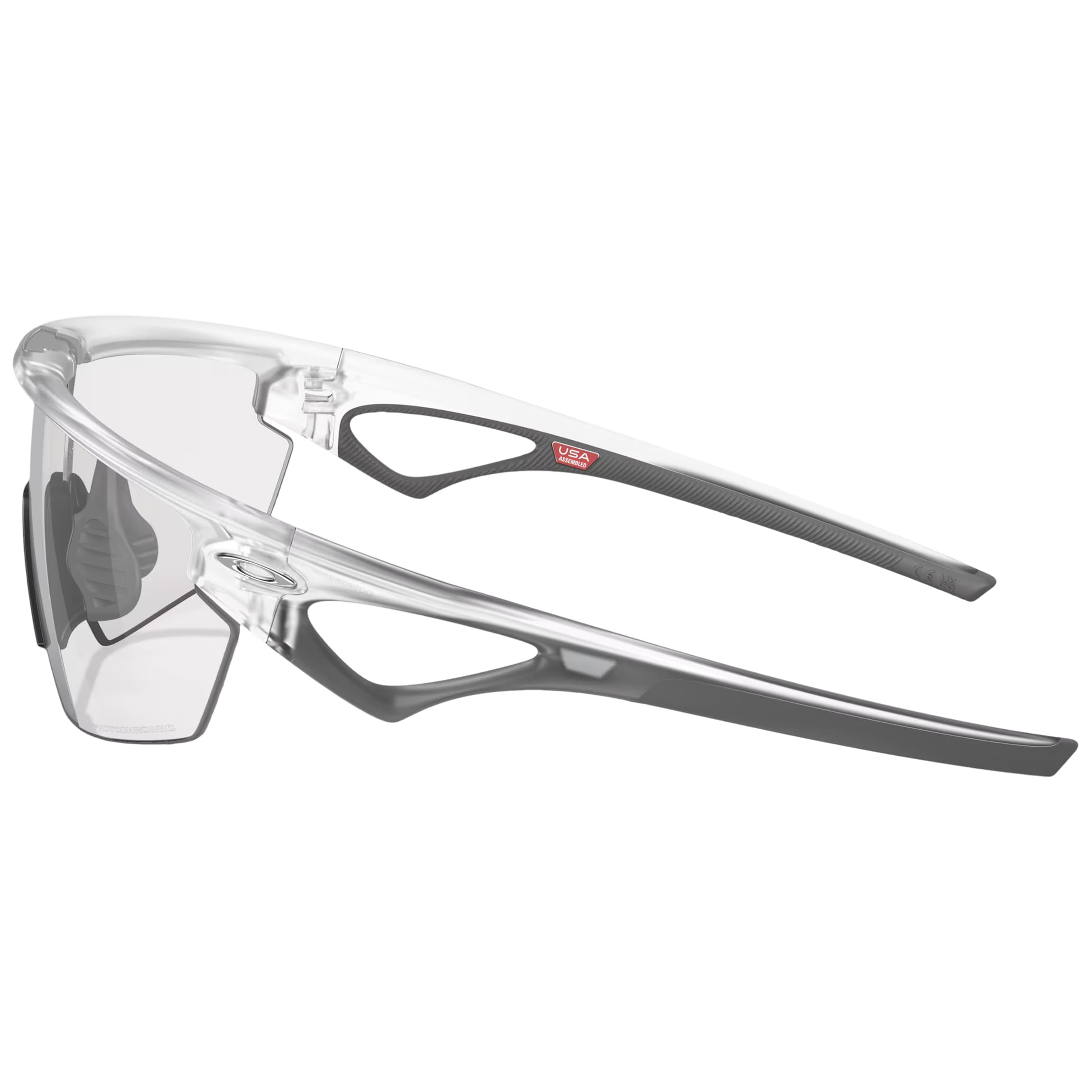 Oakley Sphaera Sunglasses - Matte Clear/Iridium Photochromic