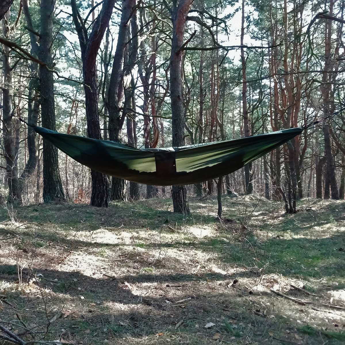 TigerWood Dragonfly V2 Ultralight Hammock Green