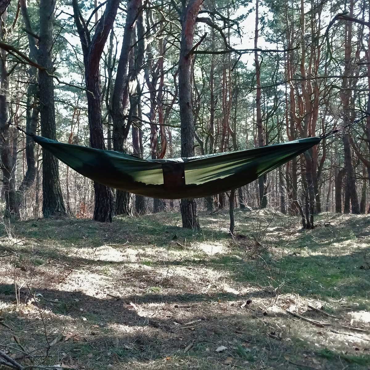 TigerWood Dragonfly V2 Long Ultralight Hammock Green