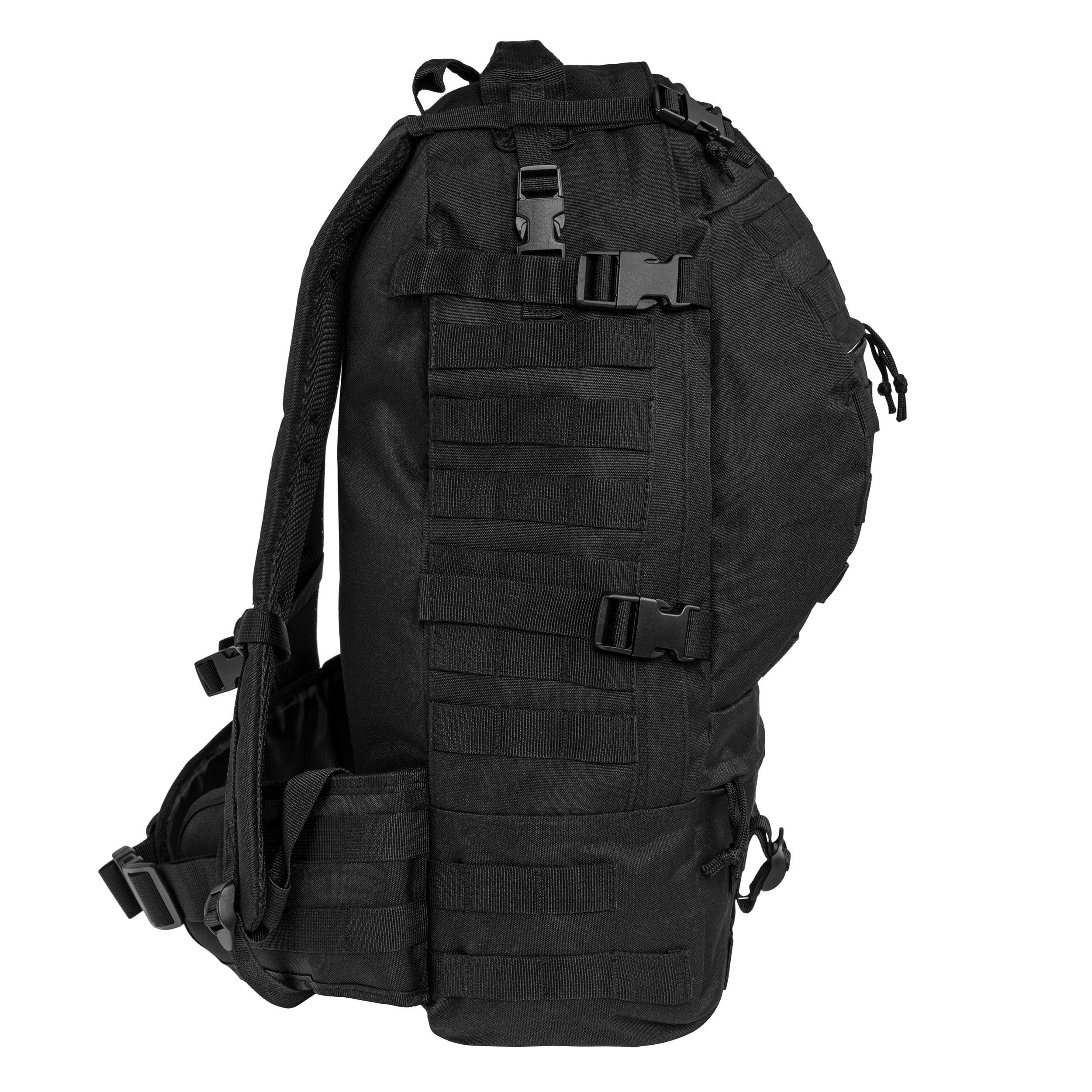 Camo Military Gear Cargo 32 L Backpack - Black