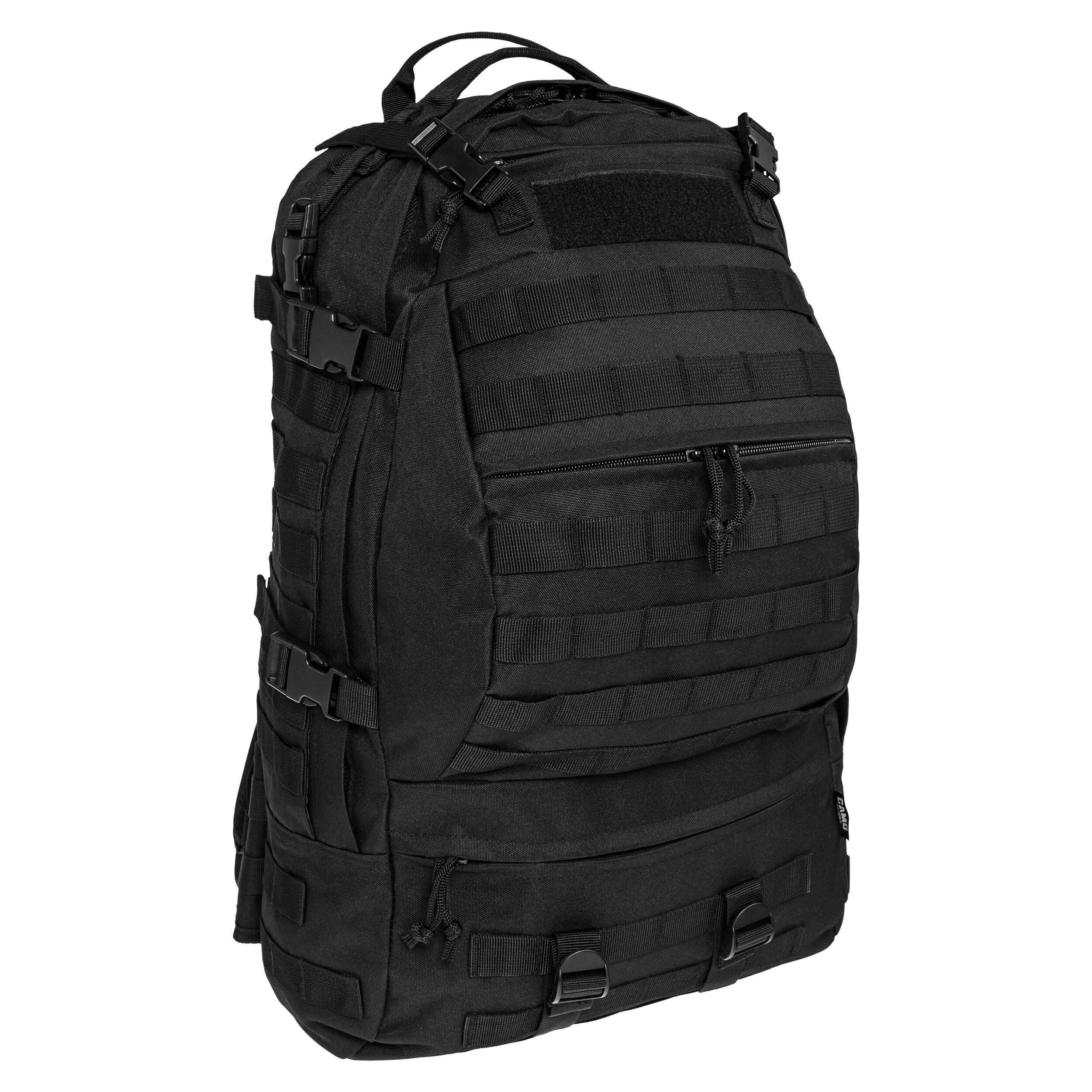 Camo Military Gear Cargo 32 L Backpack - Black