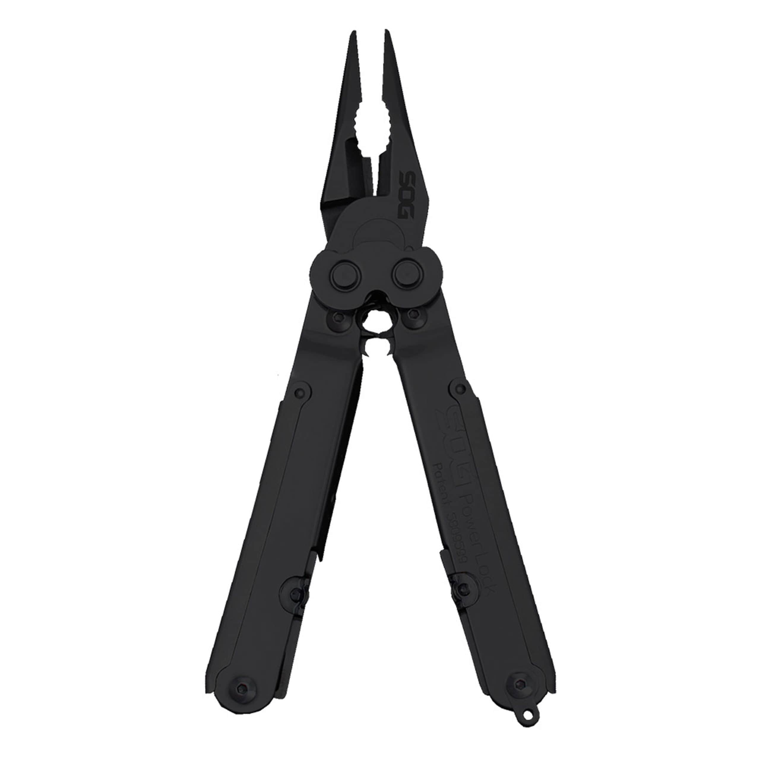 SOG PowerLock Scissors Multitool - Black