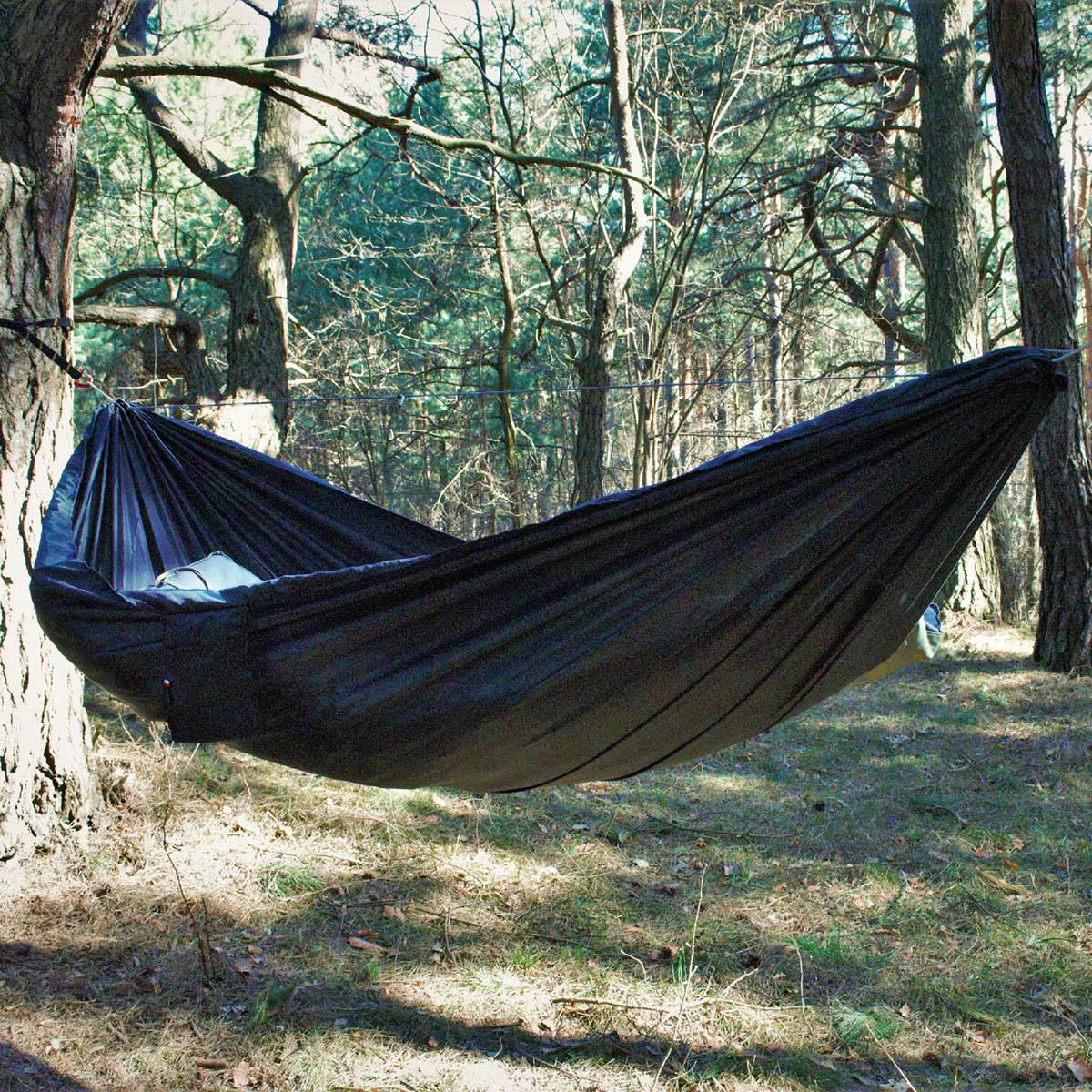 TigerWood Sky Version Ultralight Hammock Black