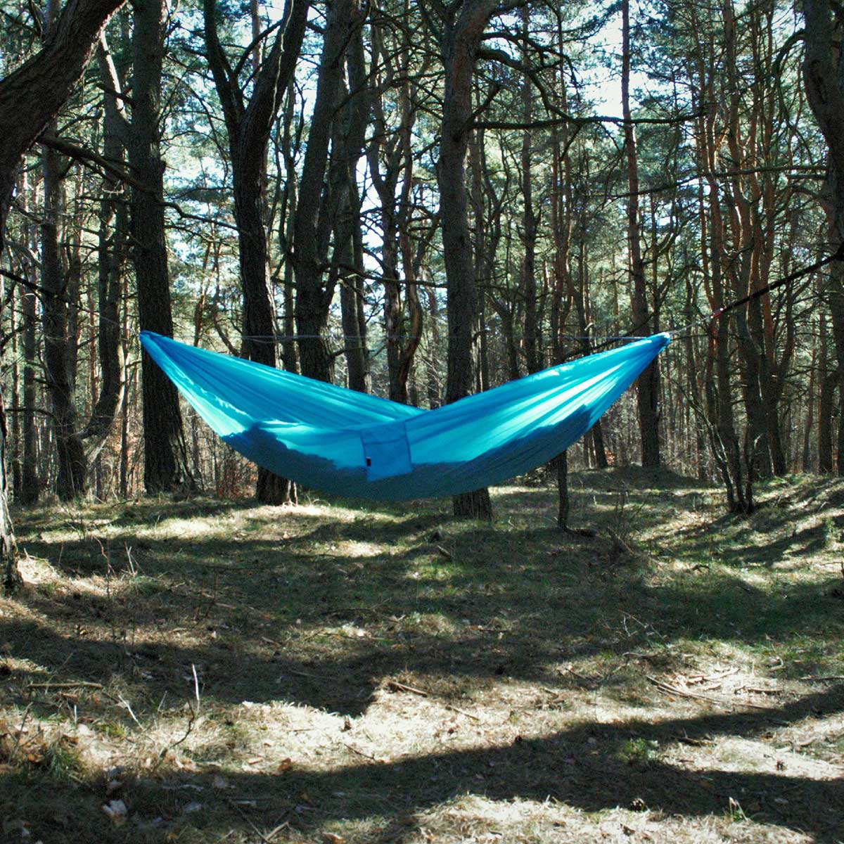 TigerWood Sky Version Ultralight Hammock Light Blue