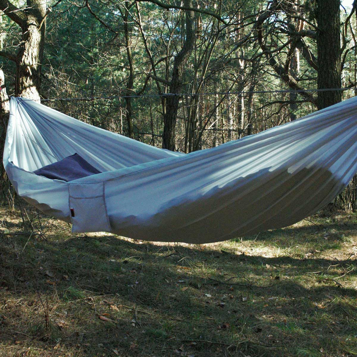 TigerWood Sky Version Ultralight Hammock Light Gray