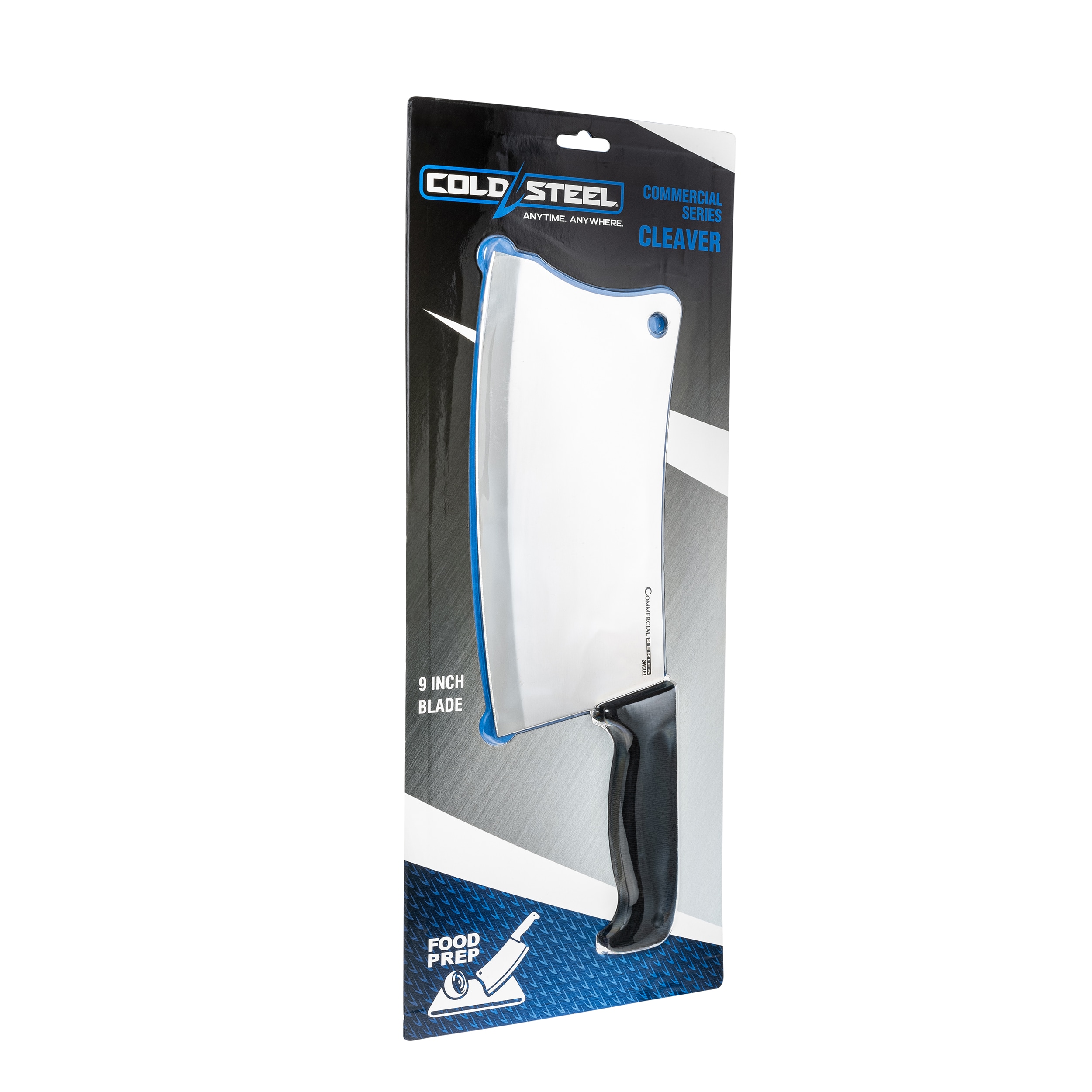 Cold Steel Commercial Series Cleaver Fixed Blade Kitchen Knife