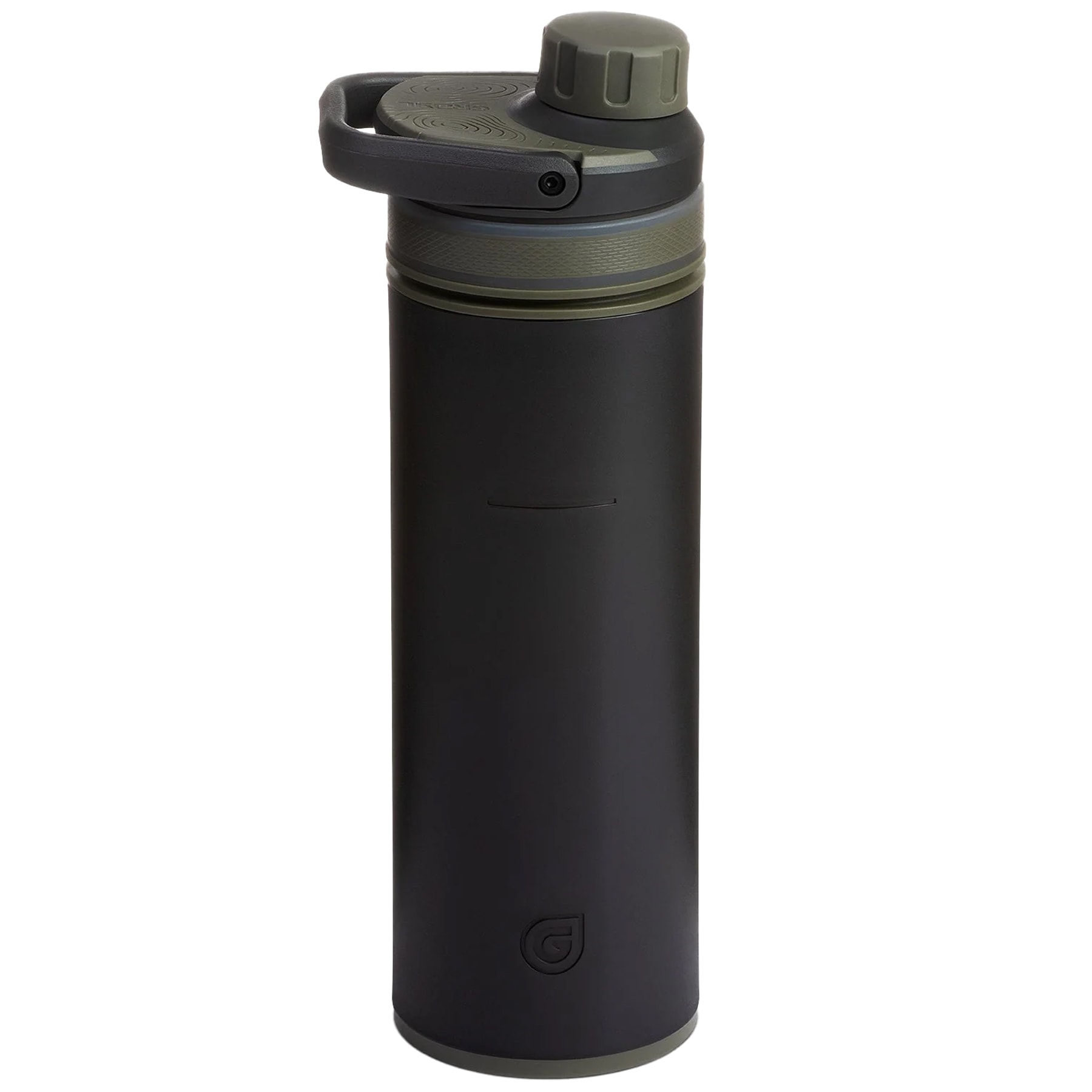 Grayl UltraPress Filter Bottle 500 ml - Camp Black