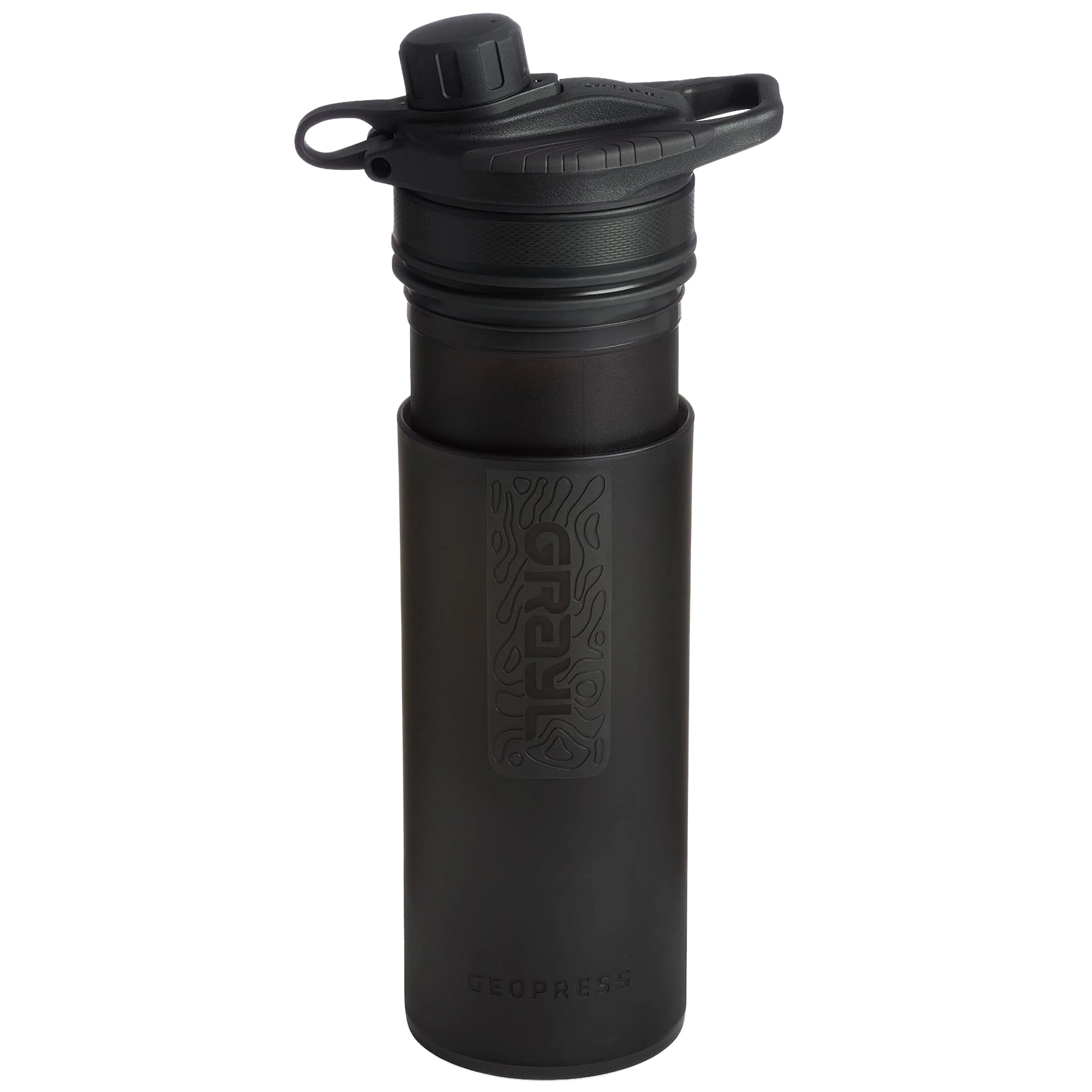 Grayl GeoPress Filter Bottle 710 ml - Covert Black