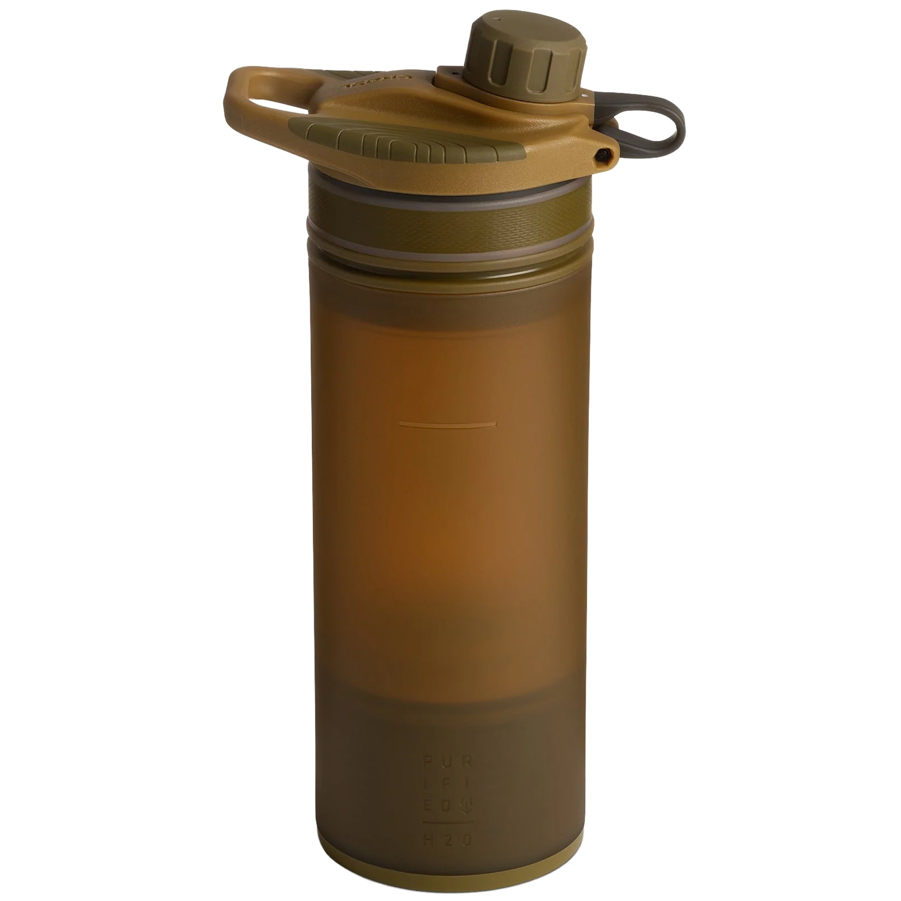 Grayl GeoPress Filter Bottle 710 ml - Coyote Brown