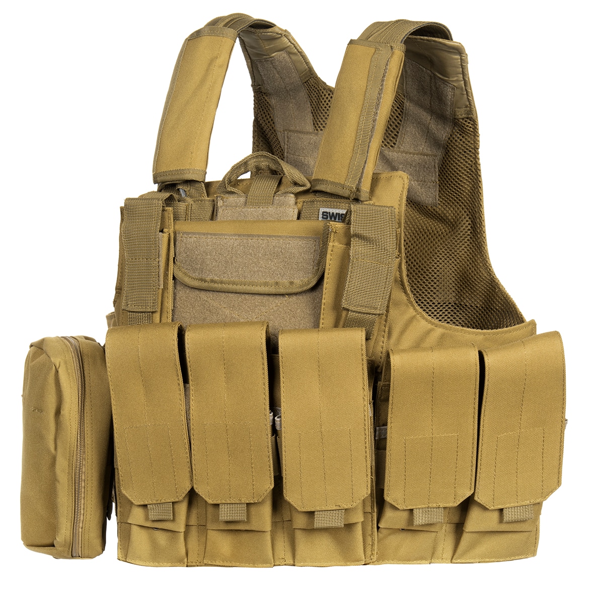 CyberGun Swiss Arms Ciras Tactical Vest - Tan