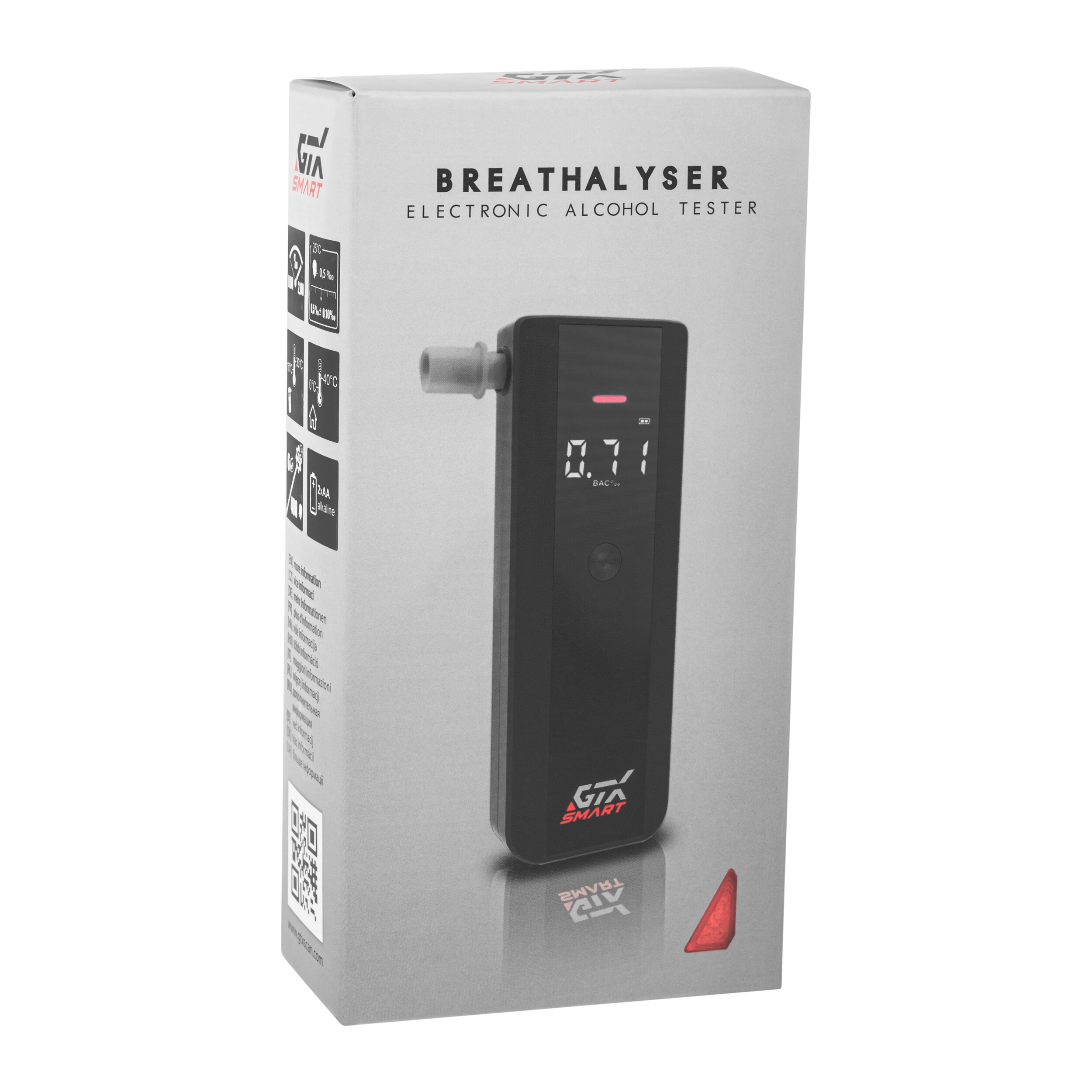 AlcoForce GTX Smart Breathalyzer