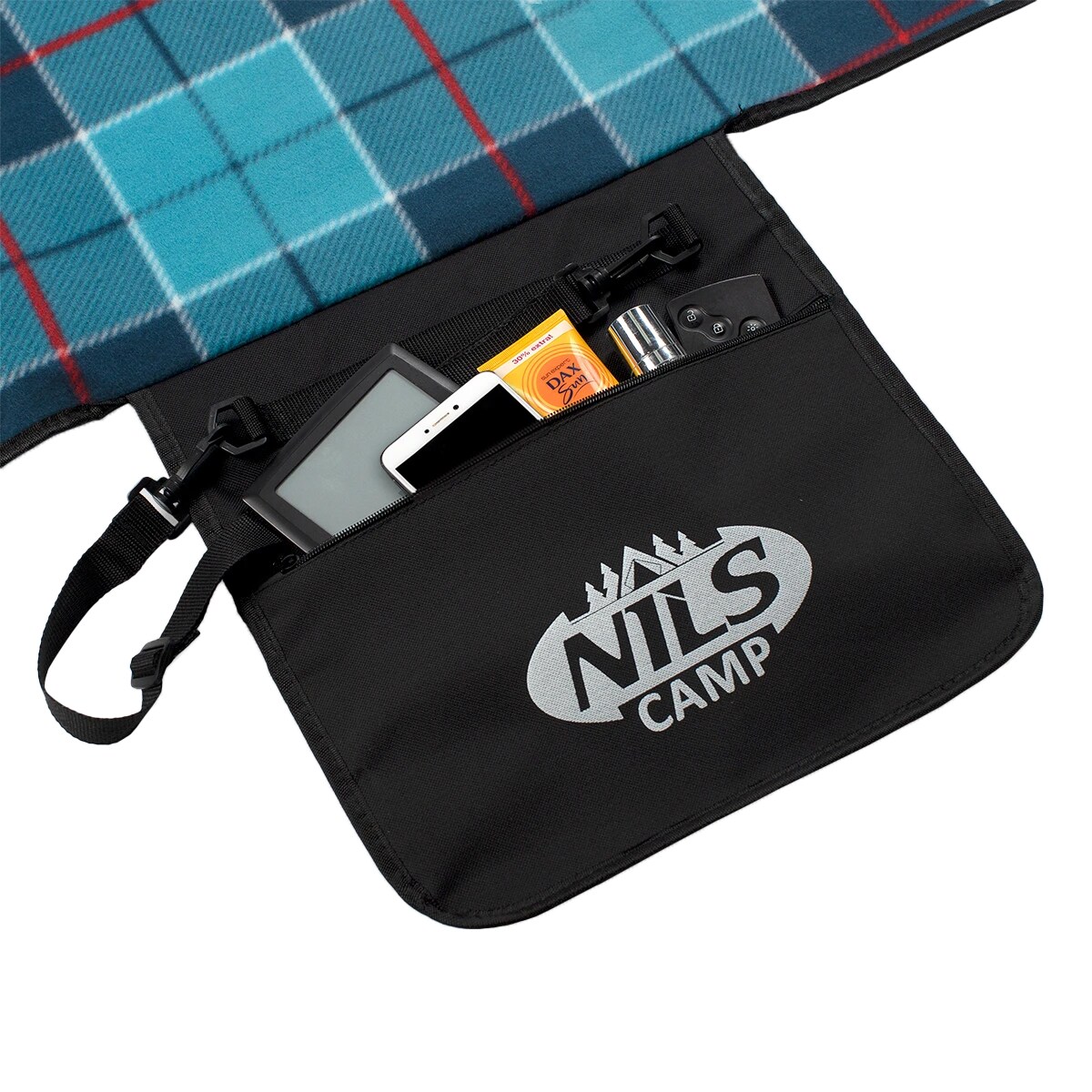 Nils Camp ALU Picnic Blanket - Blue