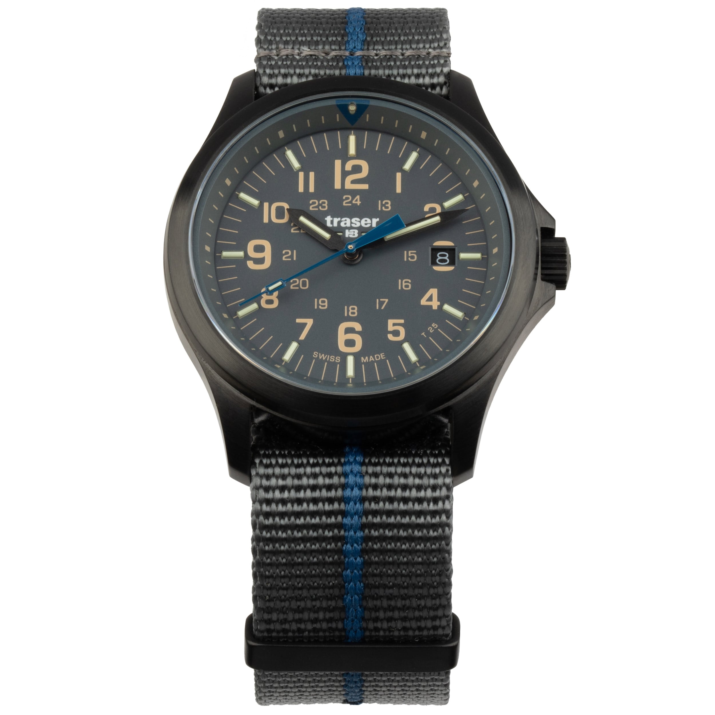 Traser P67 Officer Pro TS Watch - Grey/Blue