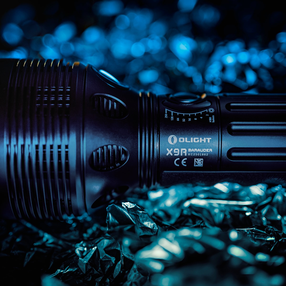 Olight X9R Marauder Rechargeable Torch - 25000 lumens