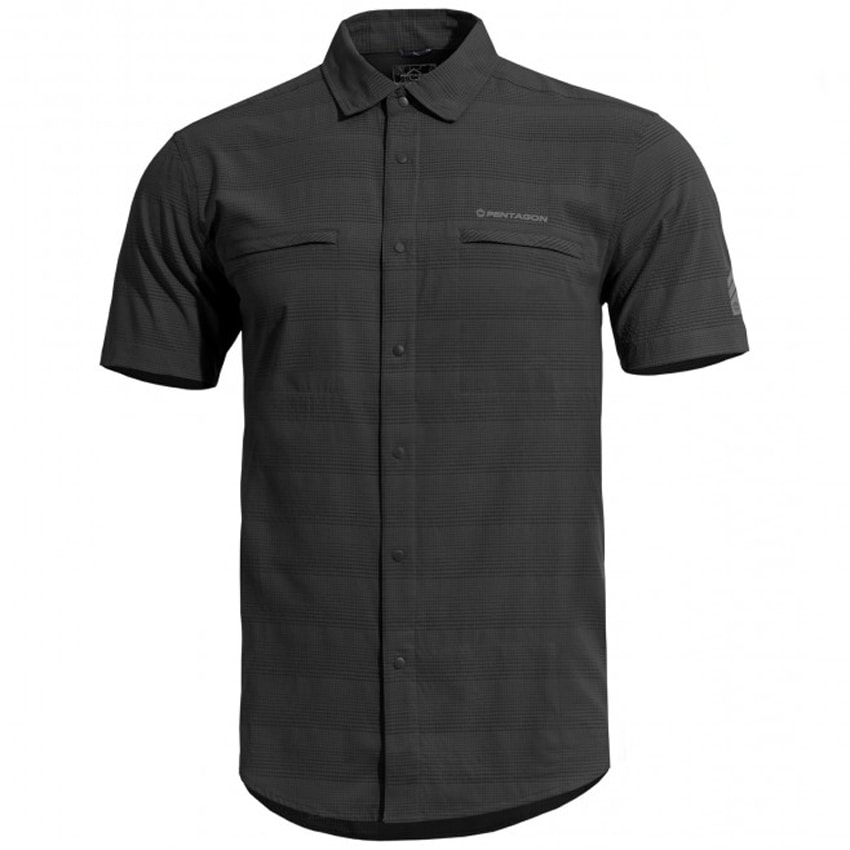 Pentagon Ripple Thermoactive Shirt - Black