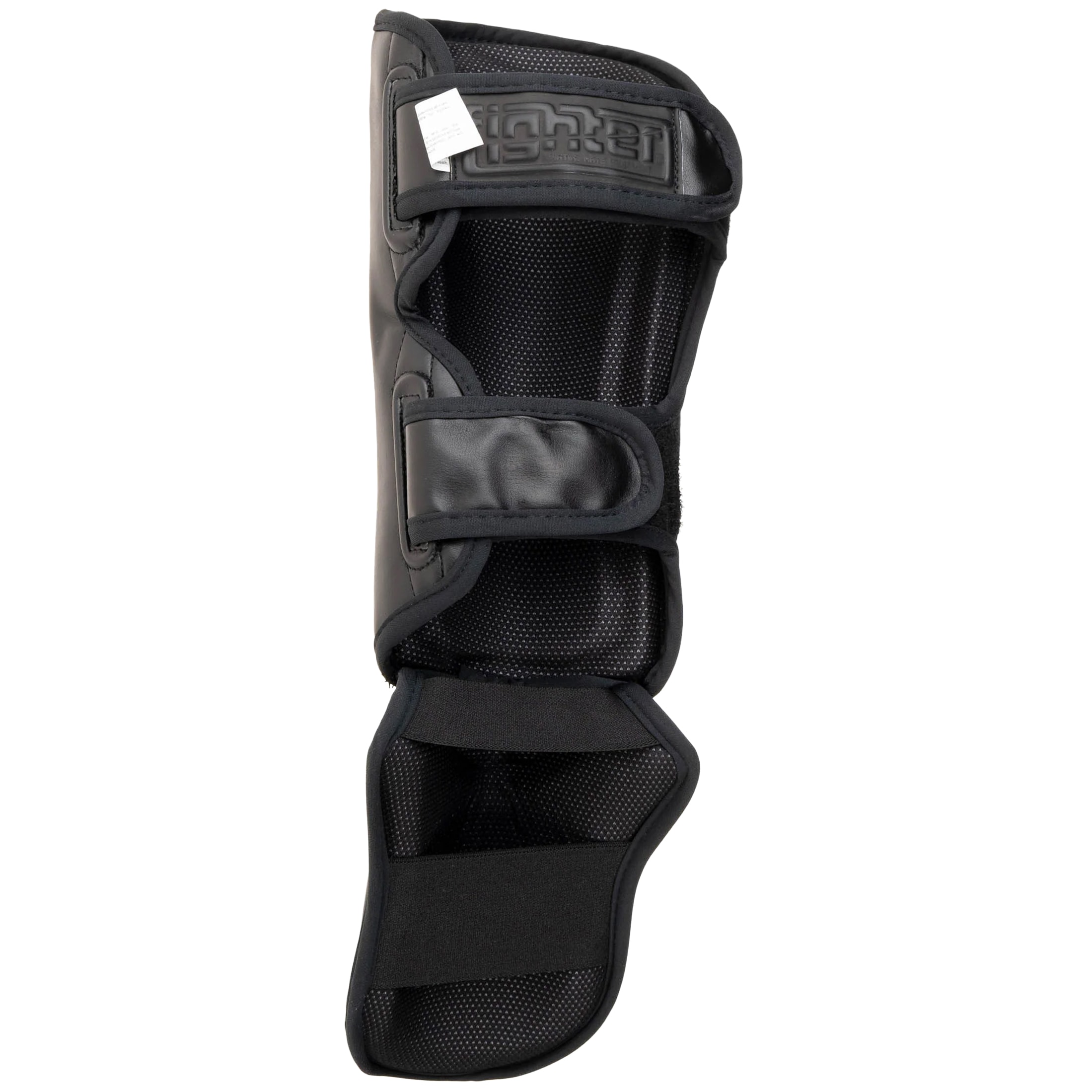 Fighter Thai Ergo Tibia, Shin and Foot Protectors - Black