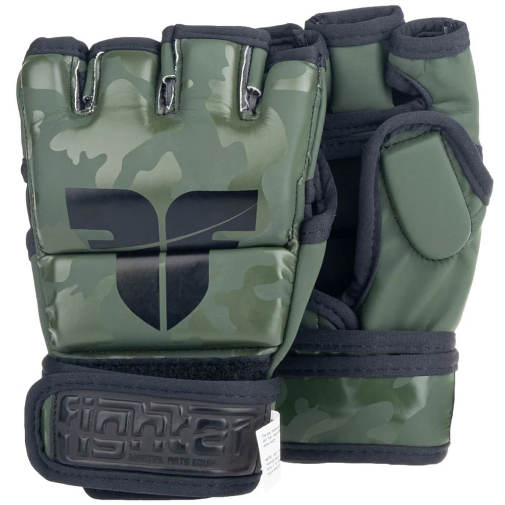 Fighter Competition MMA Gloves - Khaki/Camo