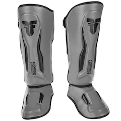 Fighter Thai Ergo tibia, shin and foot protectors - Grey/Black