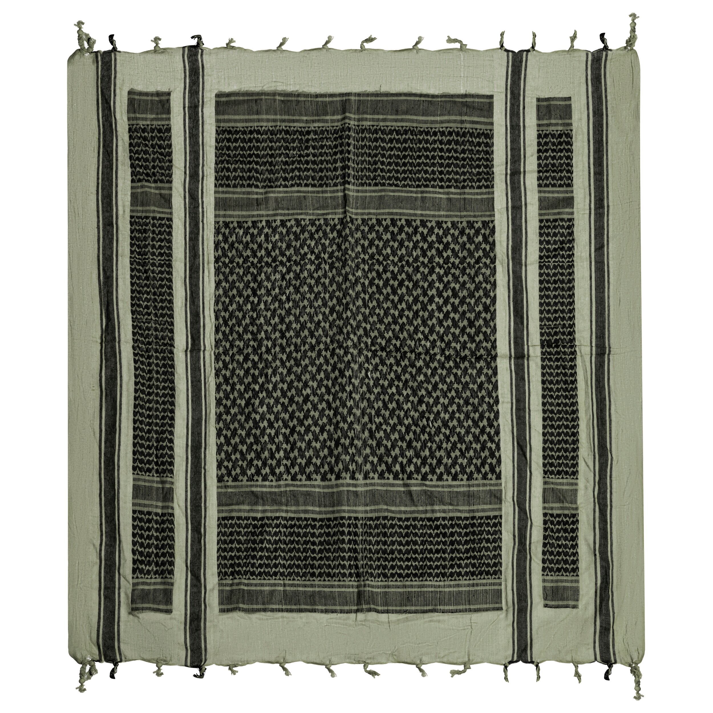 Mil-Tec Shemagh Protective Scarf - Olive/Black