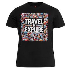 Voyovnik Travel & Explore T-shirt - Black