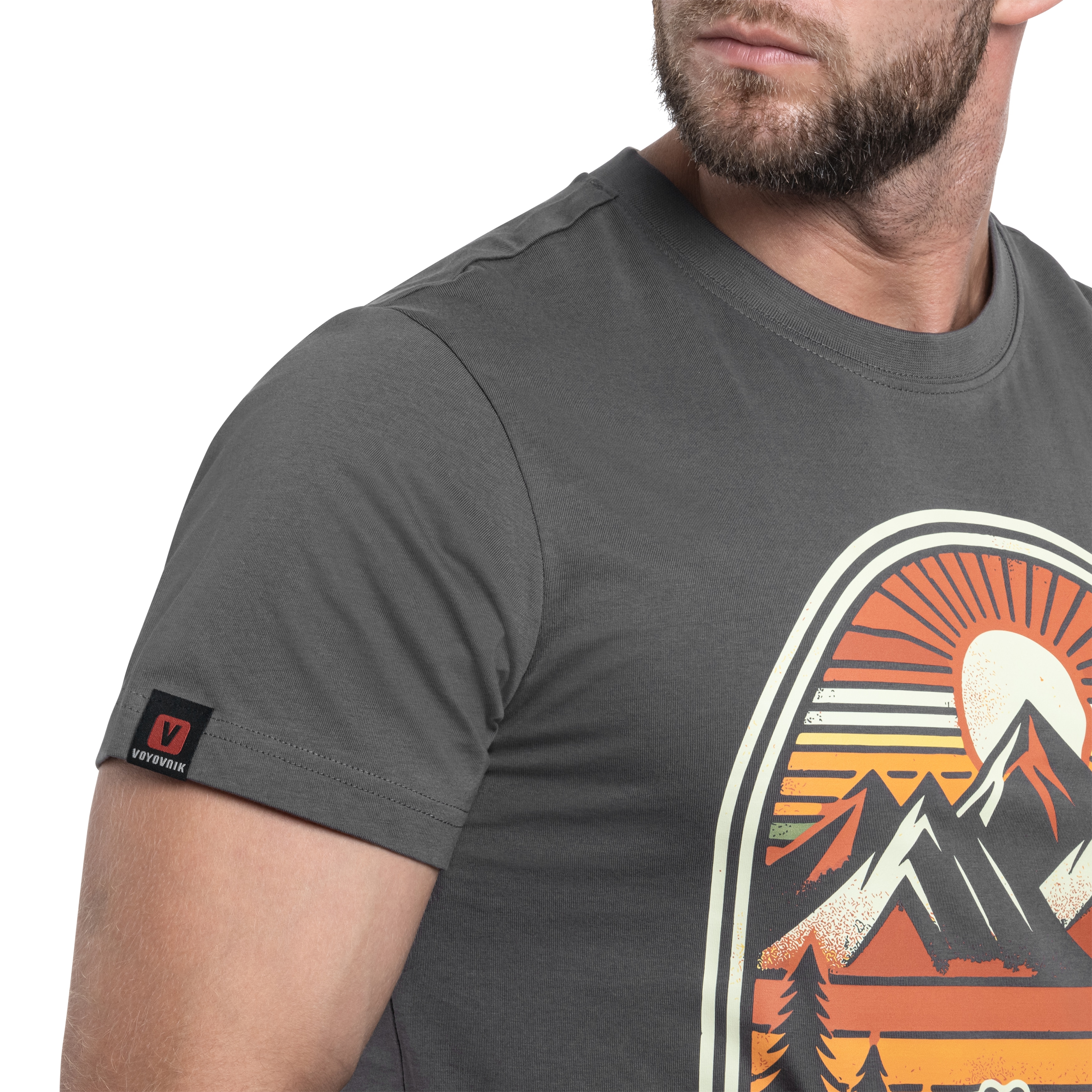 Voyovnik Off The Beaten Path T-shirt - Gray