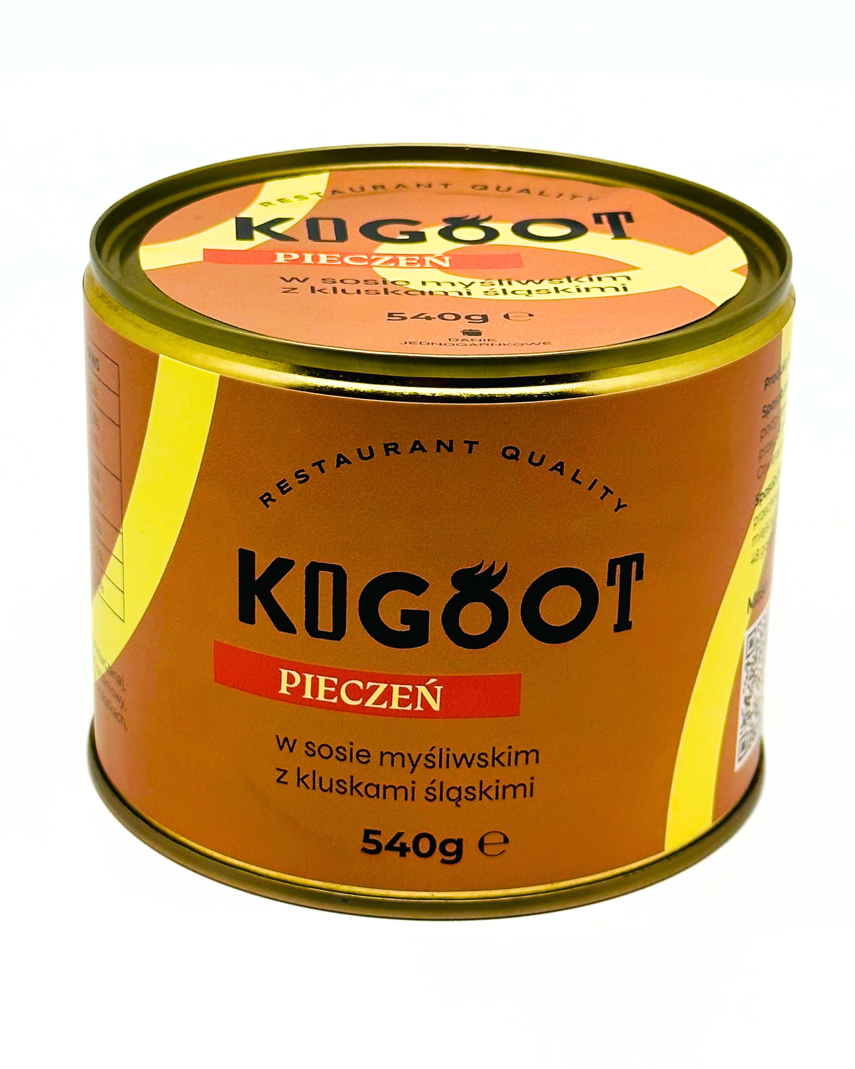 Kogoot Preserved Food - Roast meat in hunter's sauce with Silesian potato dumplings 540 g