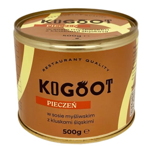 Kogoot Preserved Food - Roast meat in hunter's sauce with Silesian potato dumplings 500 g