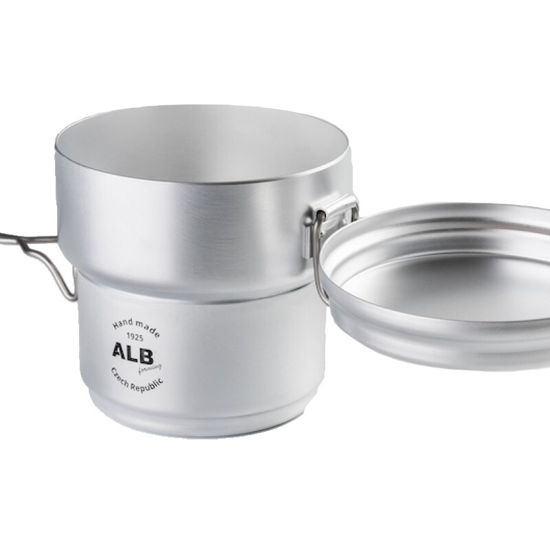 3-piece ALB aluminum mess tin