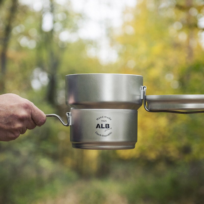 3-piece ALB aluminum mess tin