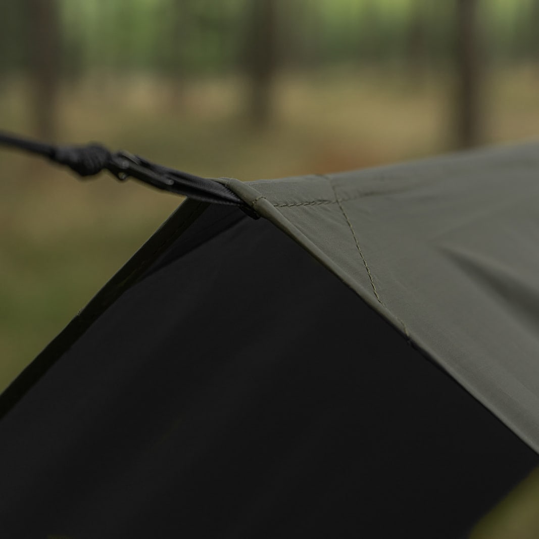 TigerWood Tarp T2 Camping Tarp 3 x 2 m - Olive