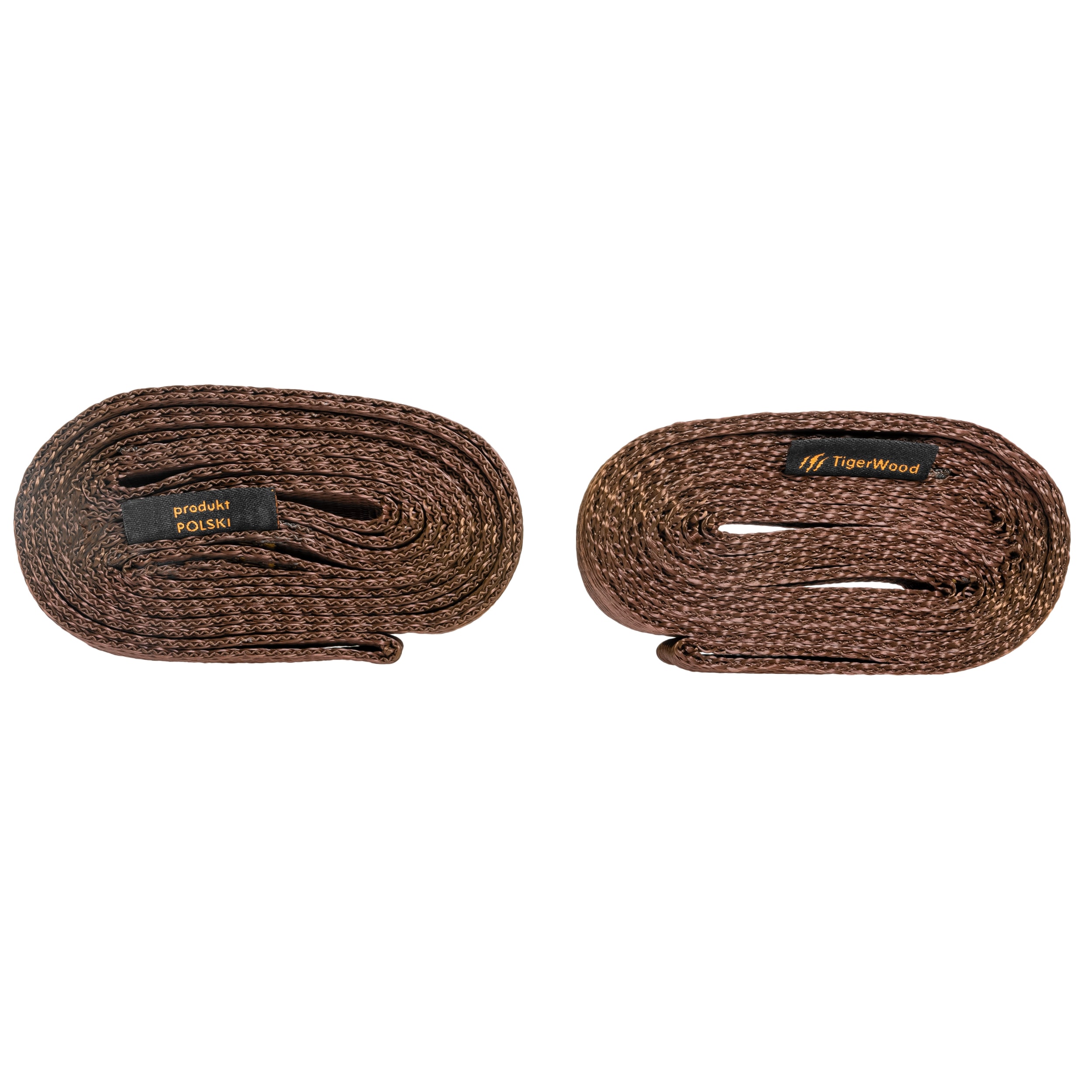 TigerWood Hammock Mounting Straps 2 m - Brown