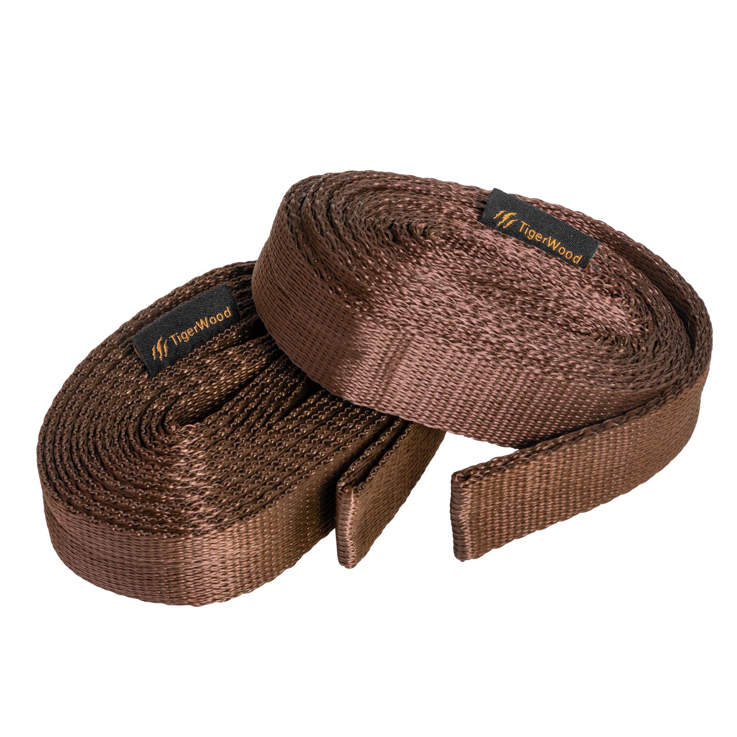 TigerWood Hammock Mounting Straps 3 m - Brown