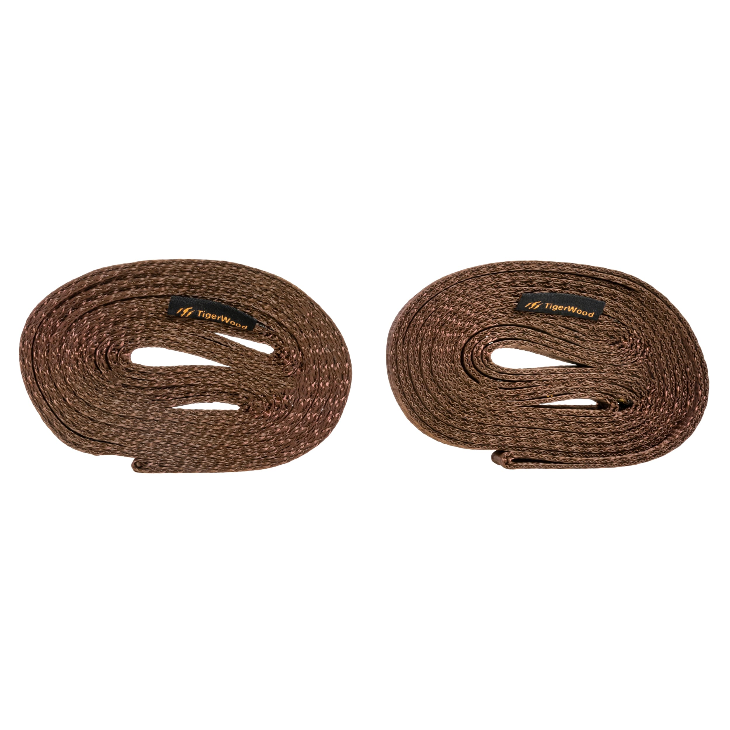 TigerWood Spider Link Hammock Mounting Straps - Brown