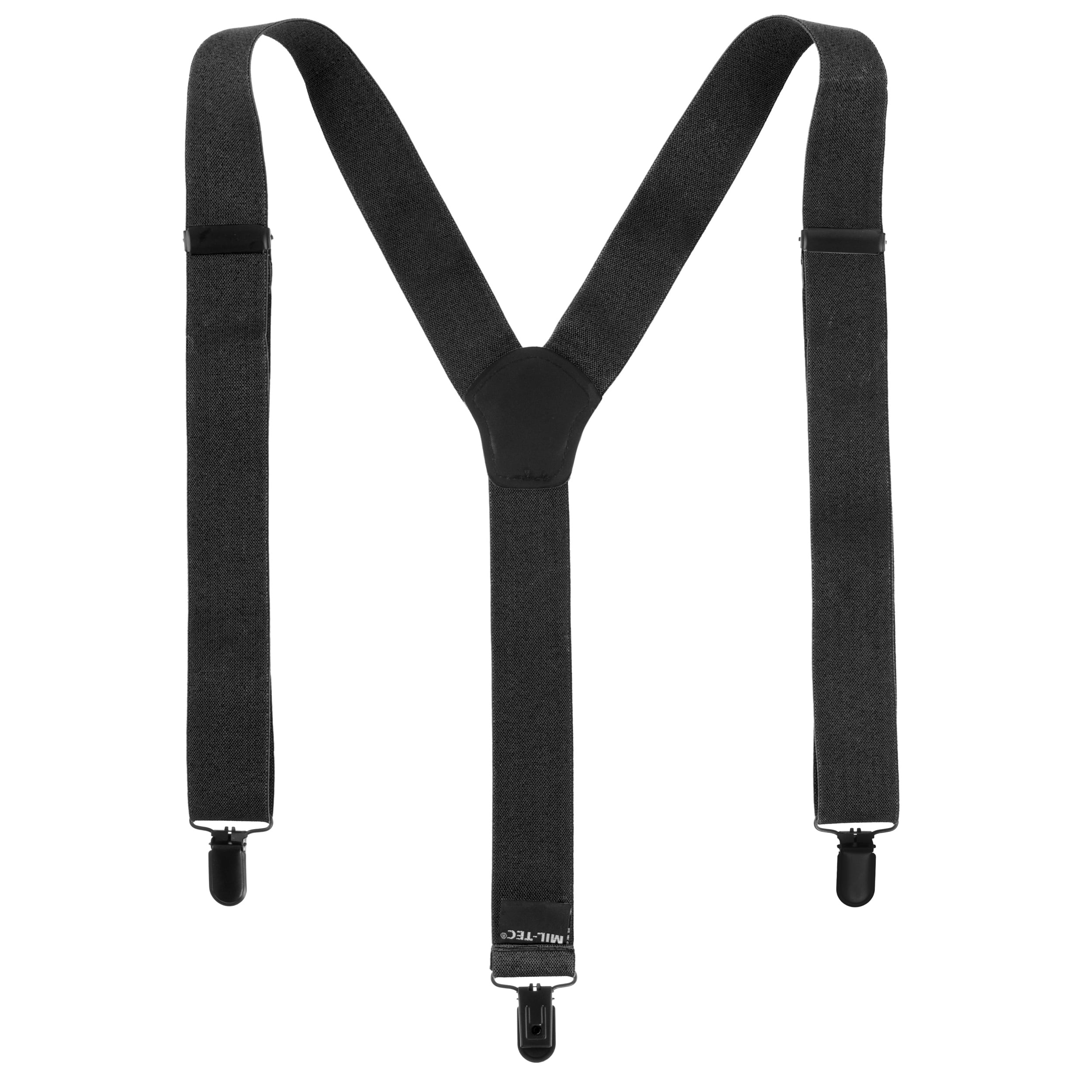 Mil-Tec Suspenders Black