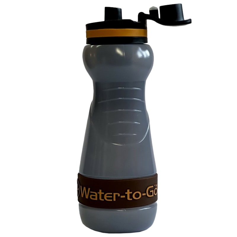 Water-to-Go Sugarcane Filter Bottle 550 ml - Carob Brown