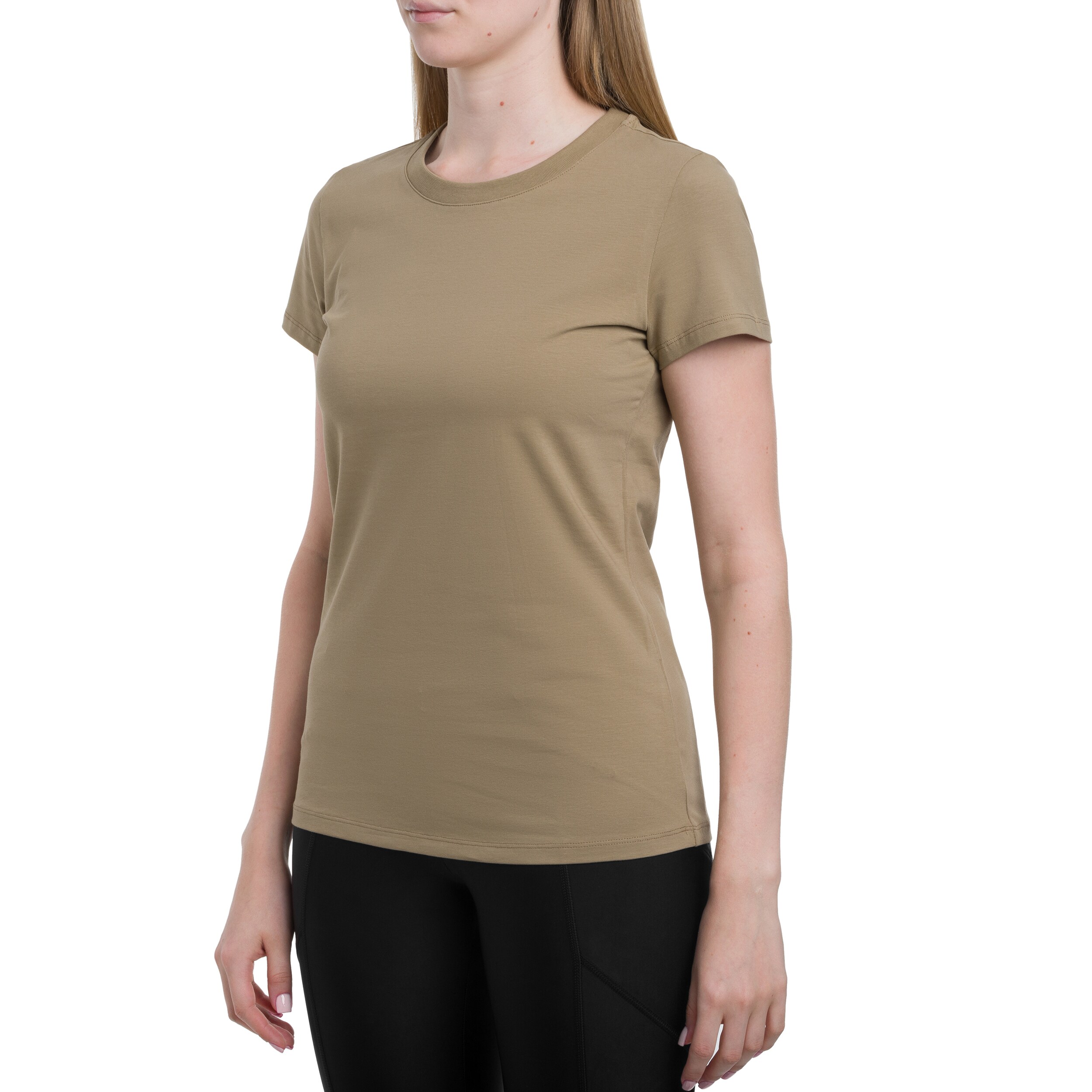 Helikon Organic Cotton Women's T-Shirt Slim - Khaki