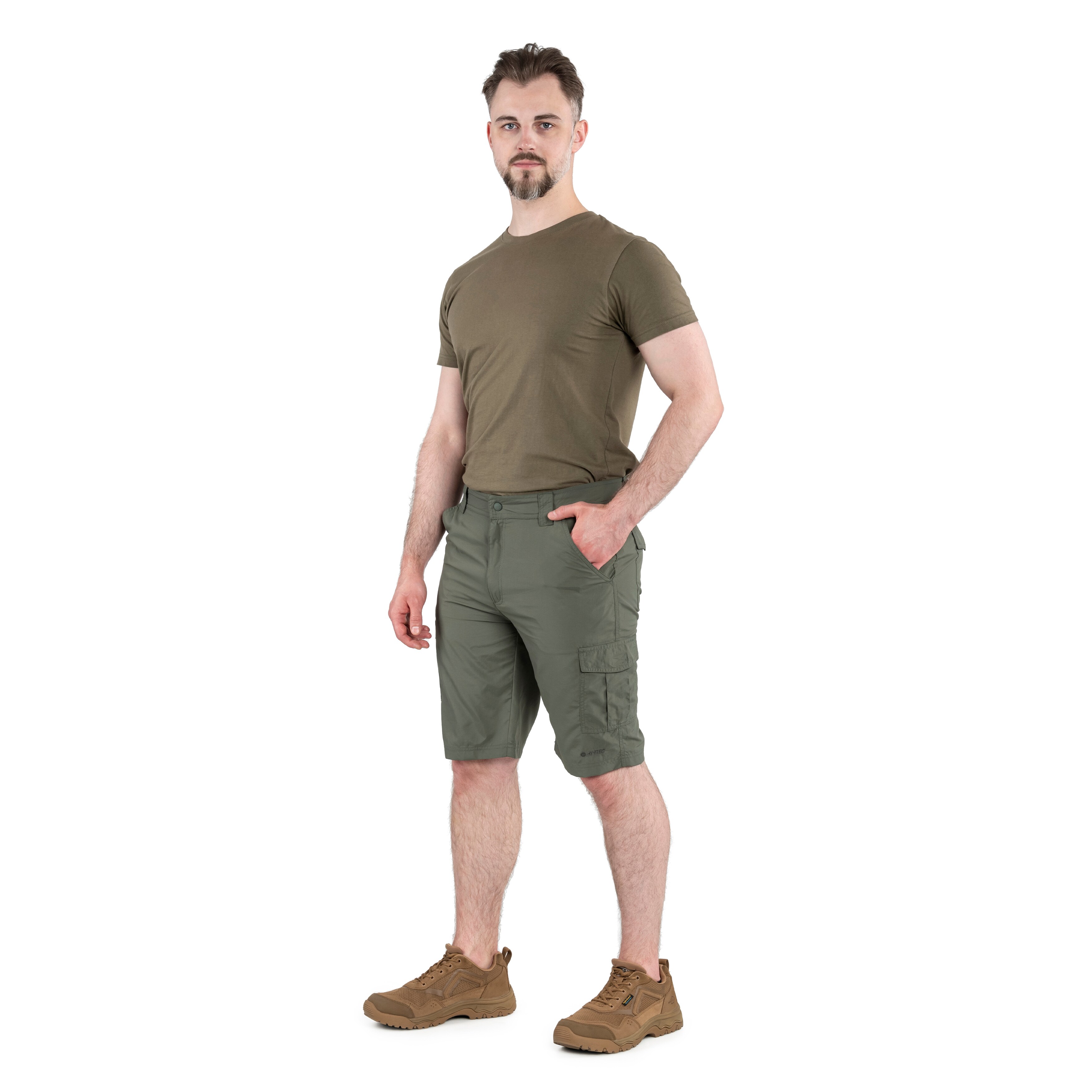 Hi-Tec LBG Loop 1/2 Shorts - Olive Green