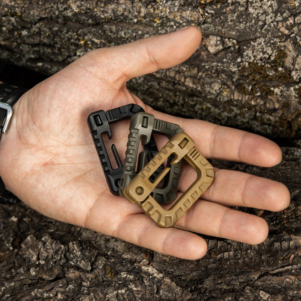 M-Tac D-ring Carabiner - Black