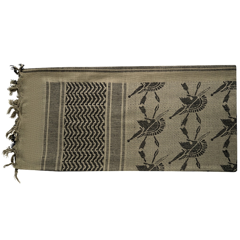 M-Tac Shemagh Spartan Protective Scarf - Foliage Green/Black