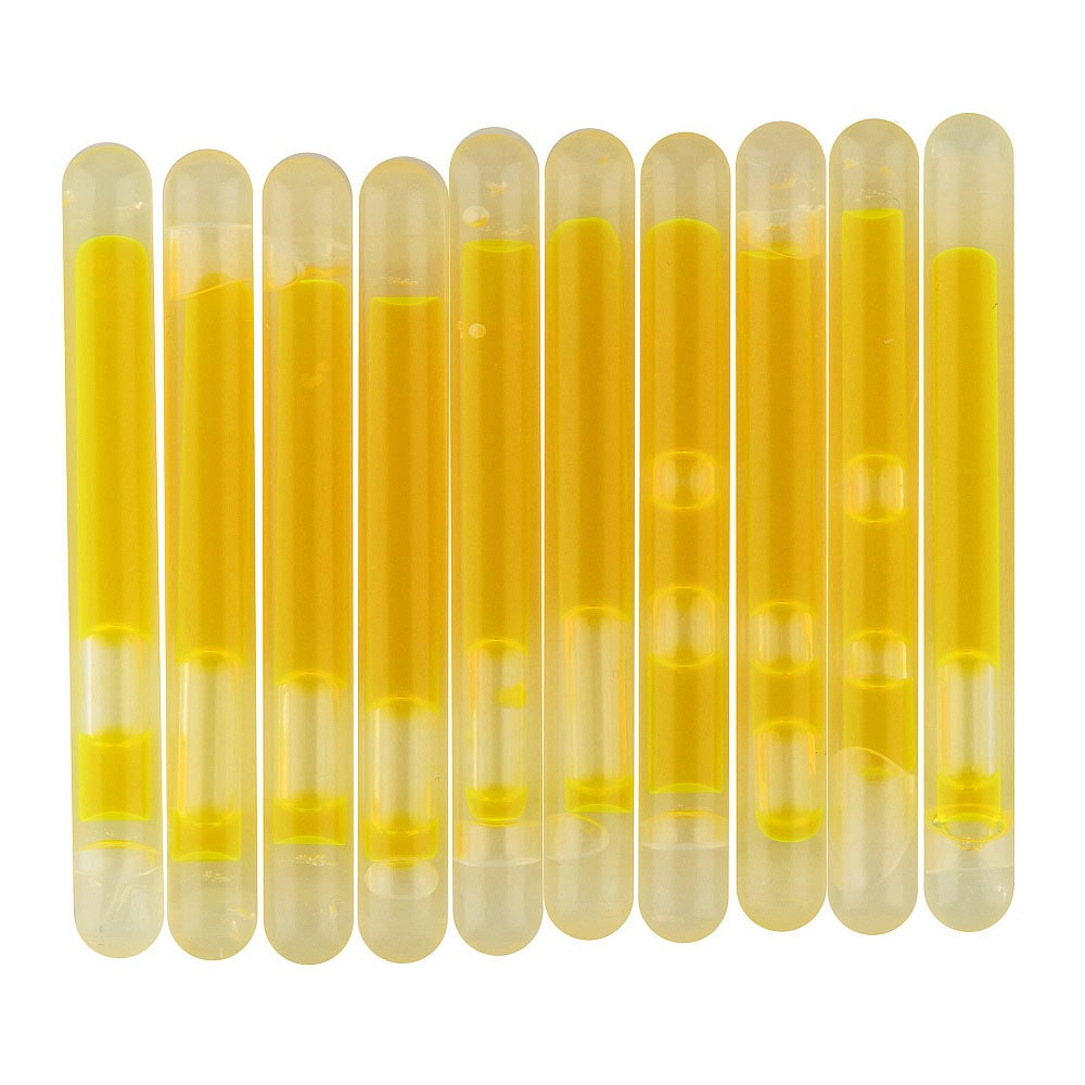 M-Tac Lightstick 10 pcs. - Yellow