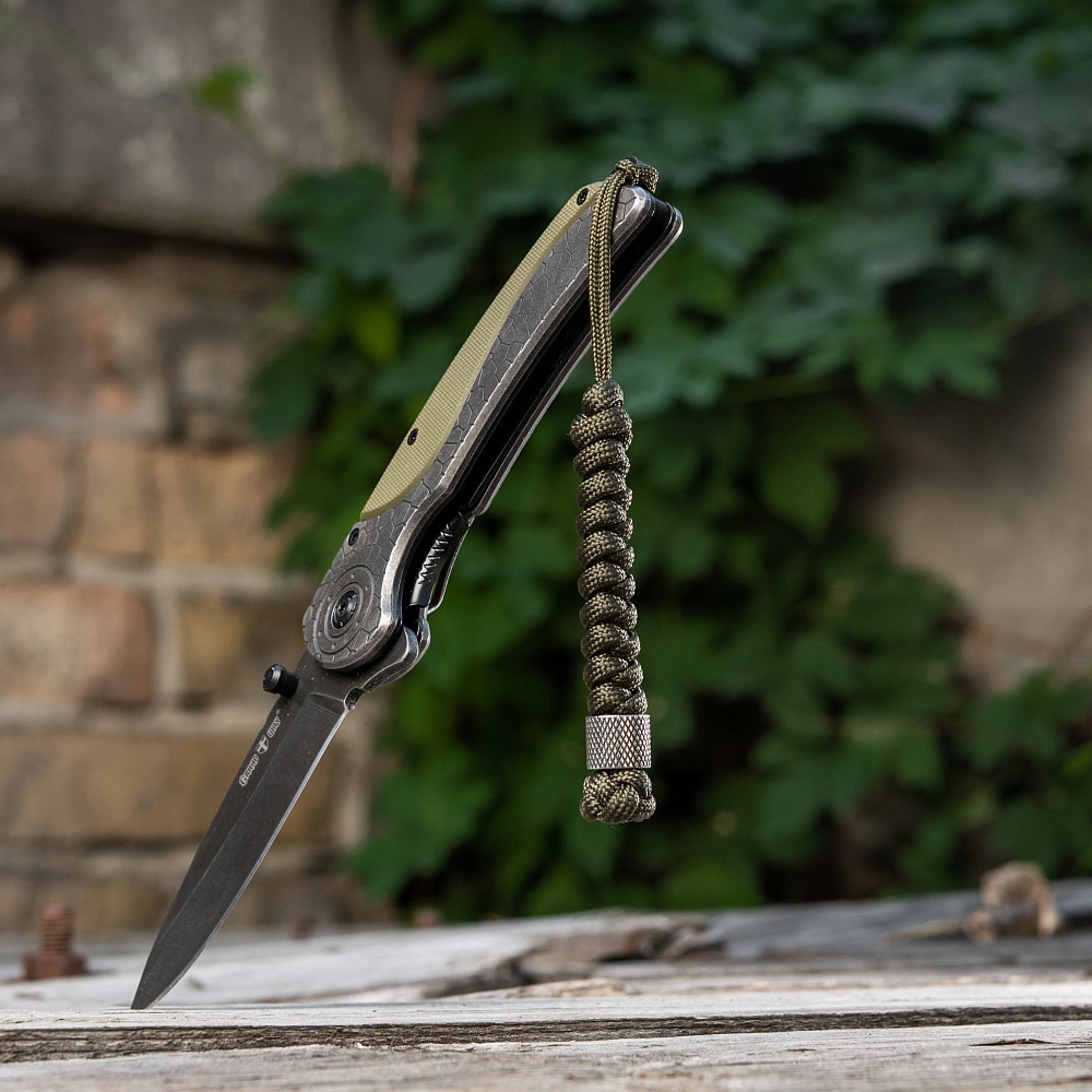 M-Tac Viper Stainless Steel Keychain - Olive