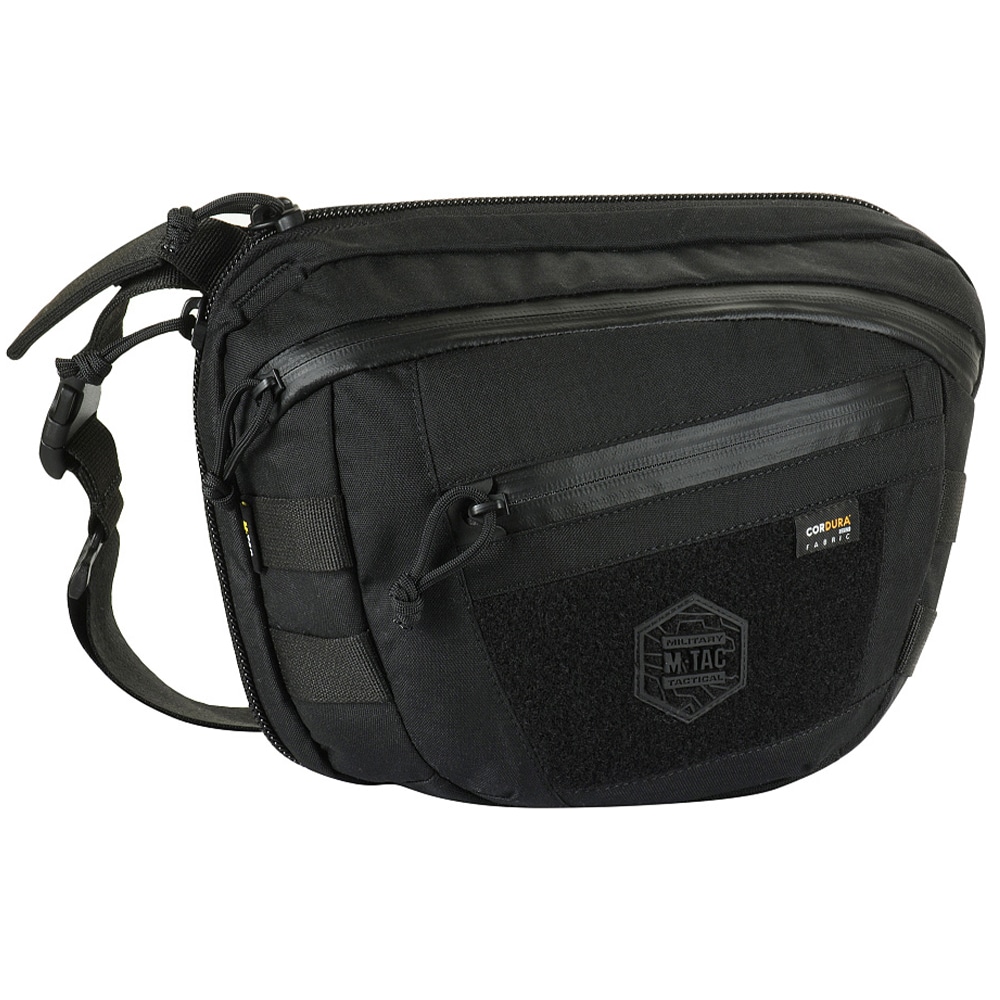 M-Tac Sphaera Hardsling Bag Large Elite with velcro - Black