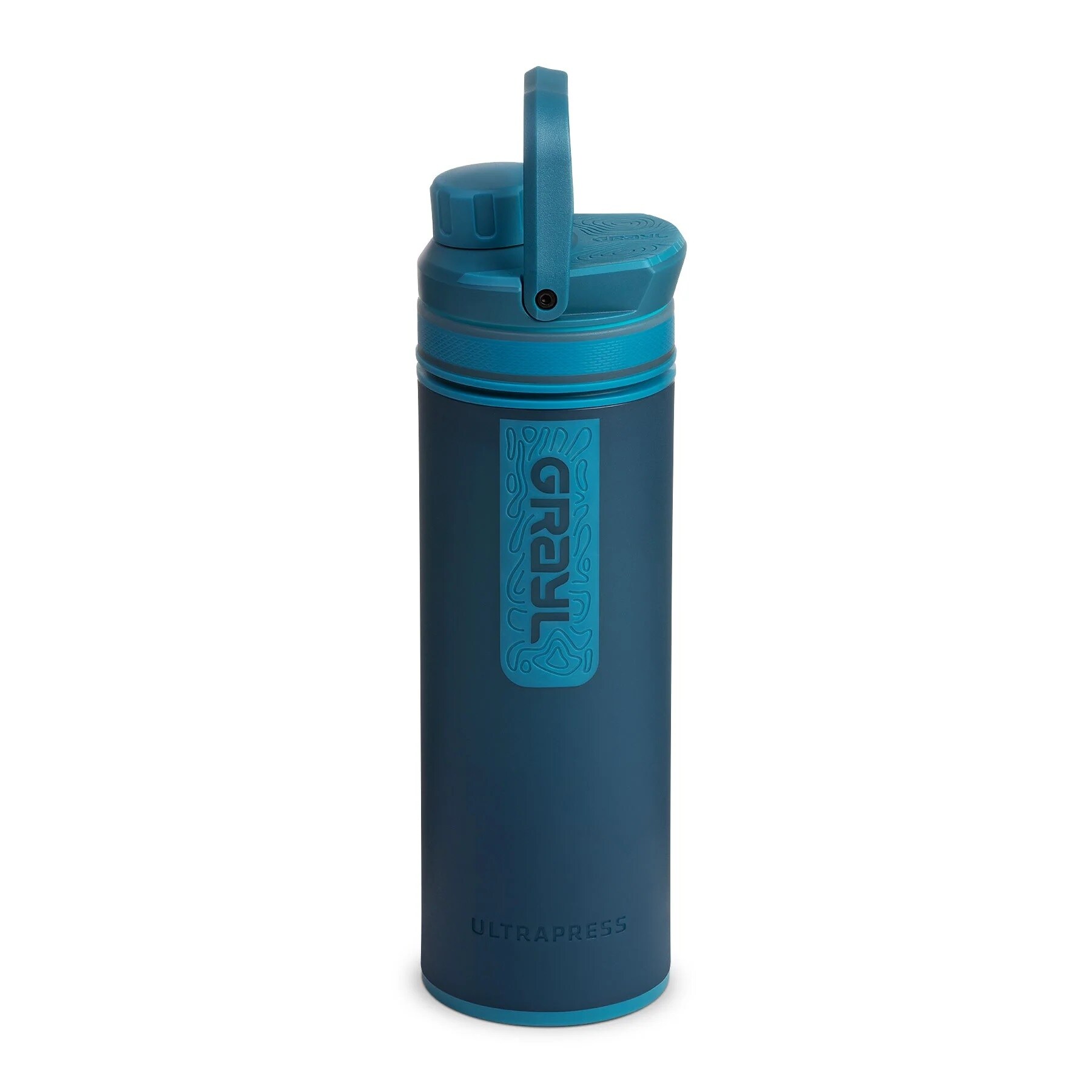 Grayl UltraPress Filter Bottle 500 ml - Forest Blue