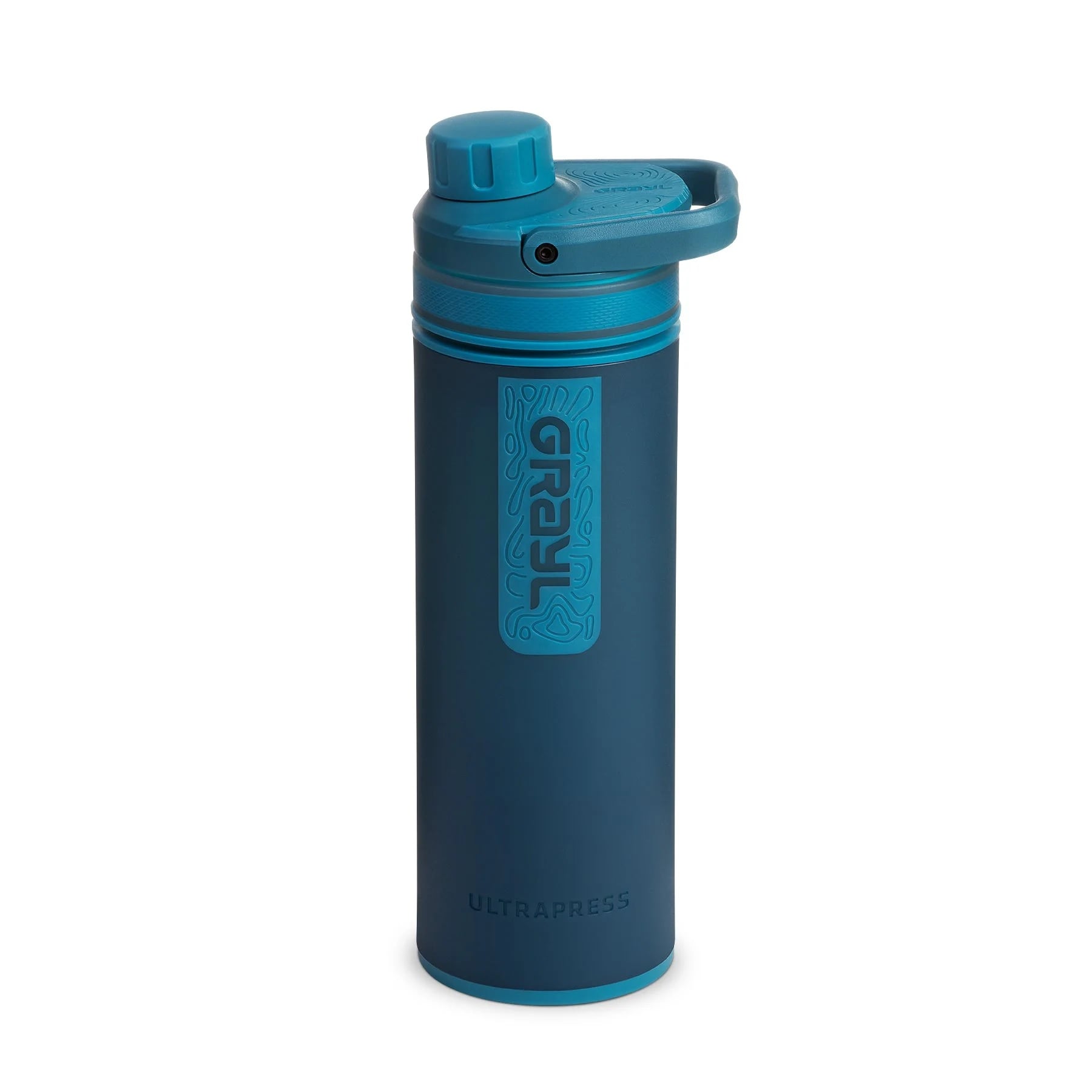 Grayl UltraPress Filter Bottle 500 ml - Forest Blue