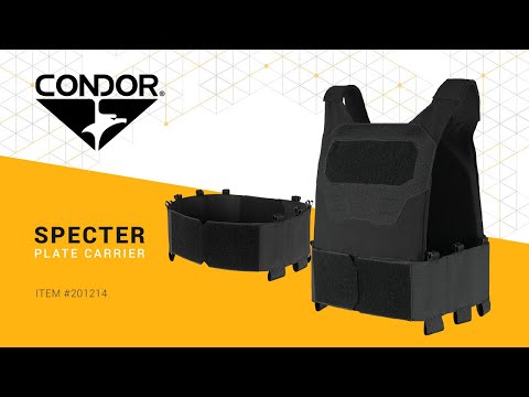 Condor Specter Plate Carrier Slate 