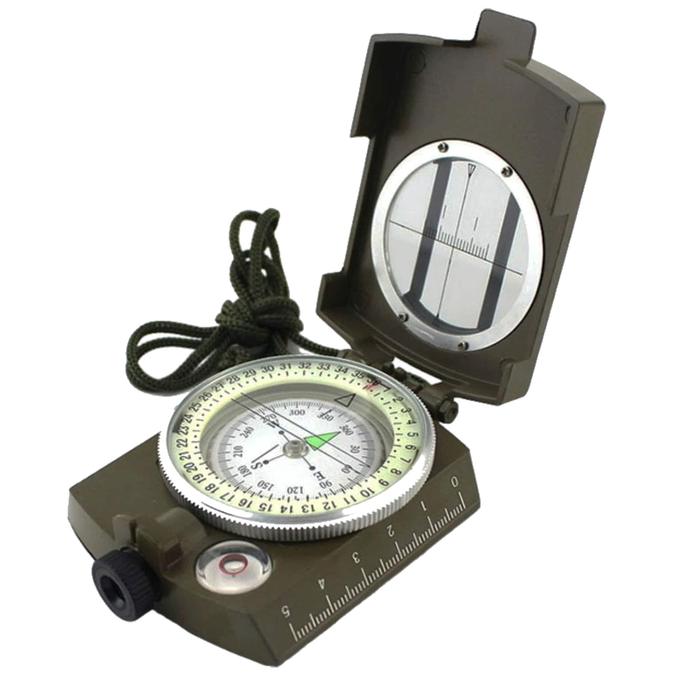 JB Tacticals JB-02 Prismatic compass - Green