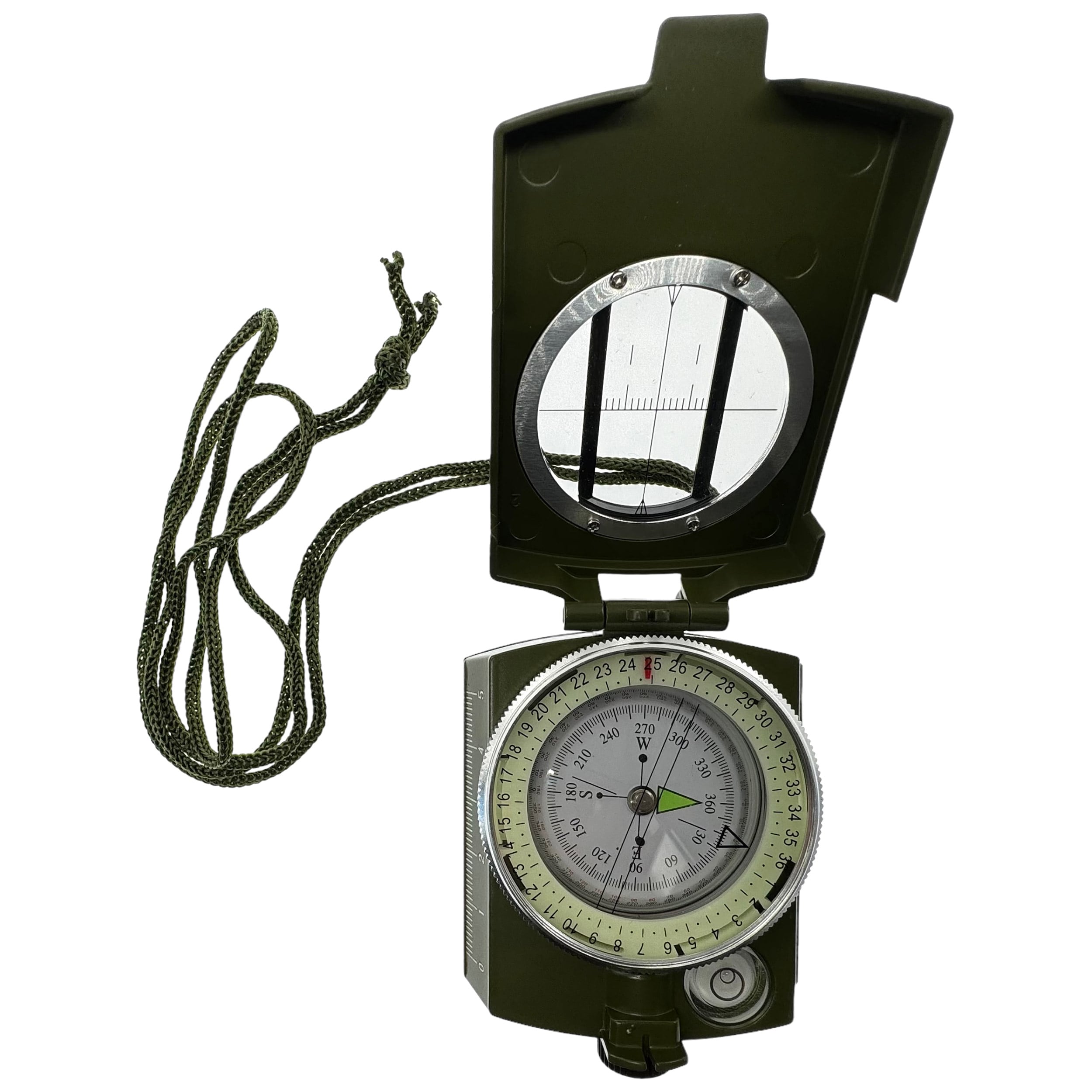 JB Tacticals JB-02 Prismatic compass - Green